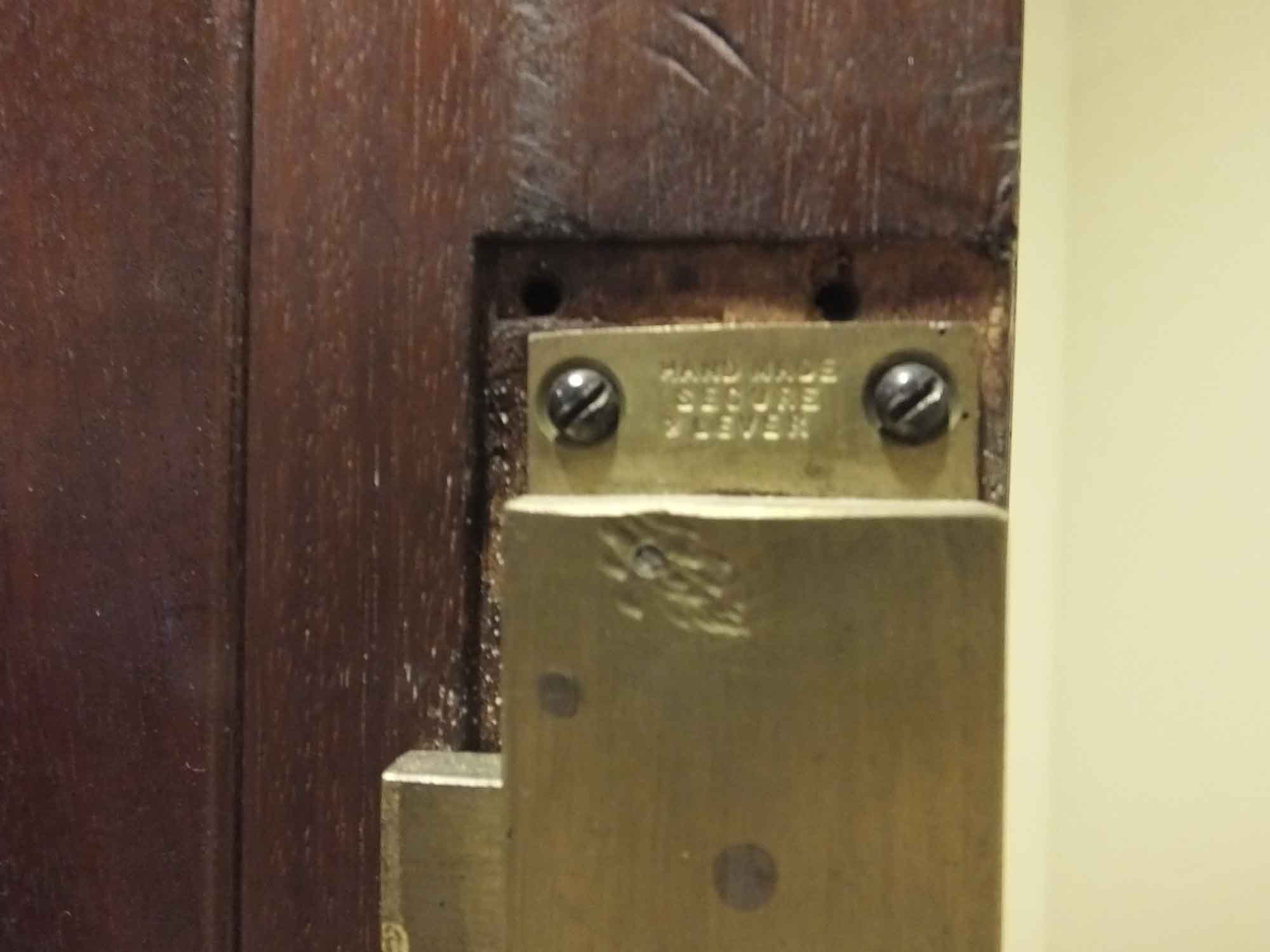 Antique Irish Linen Press Converted to a Bar