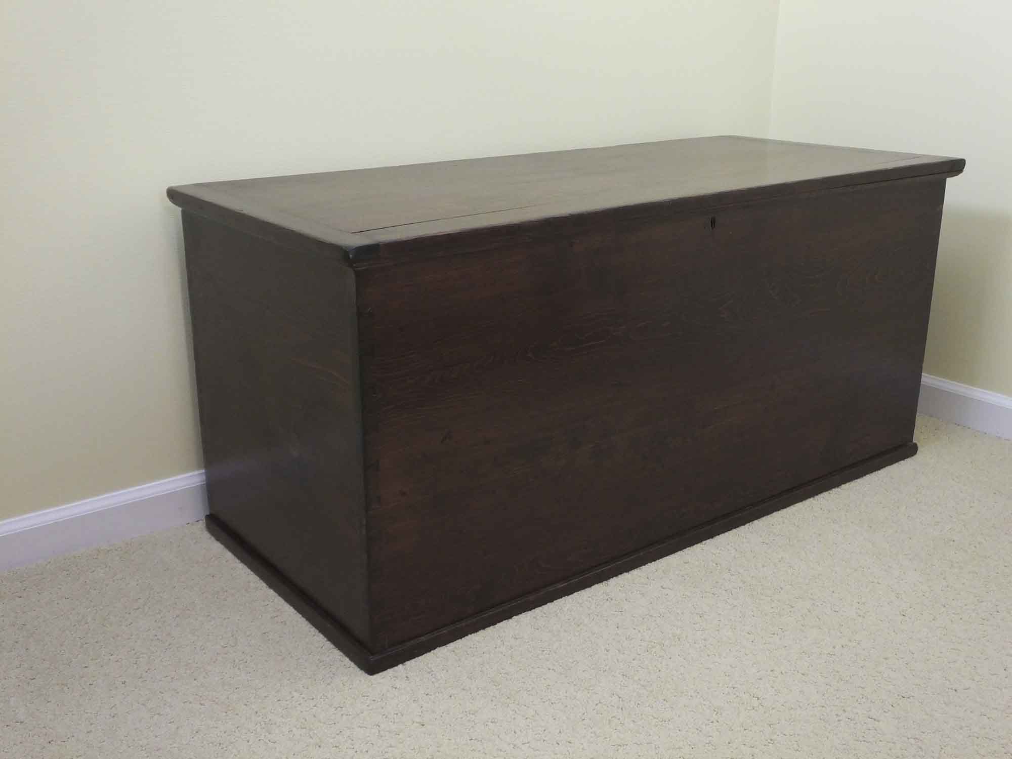 Antique Pine Blanket Box