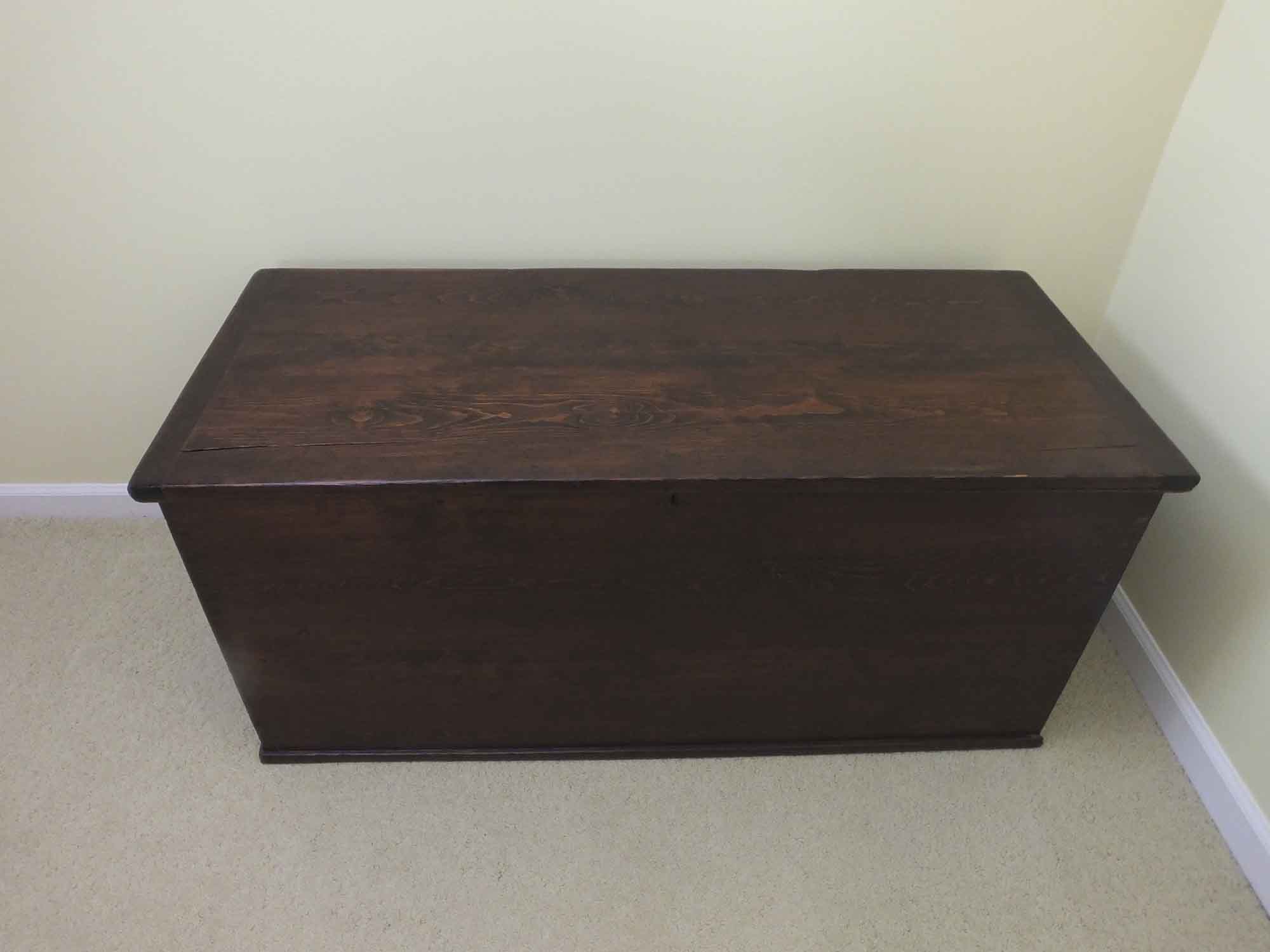 Antique Pine Blanket Box