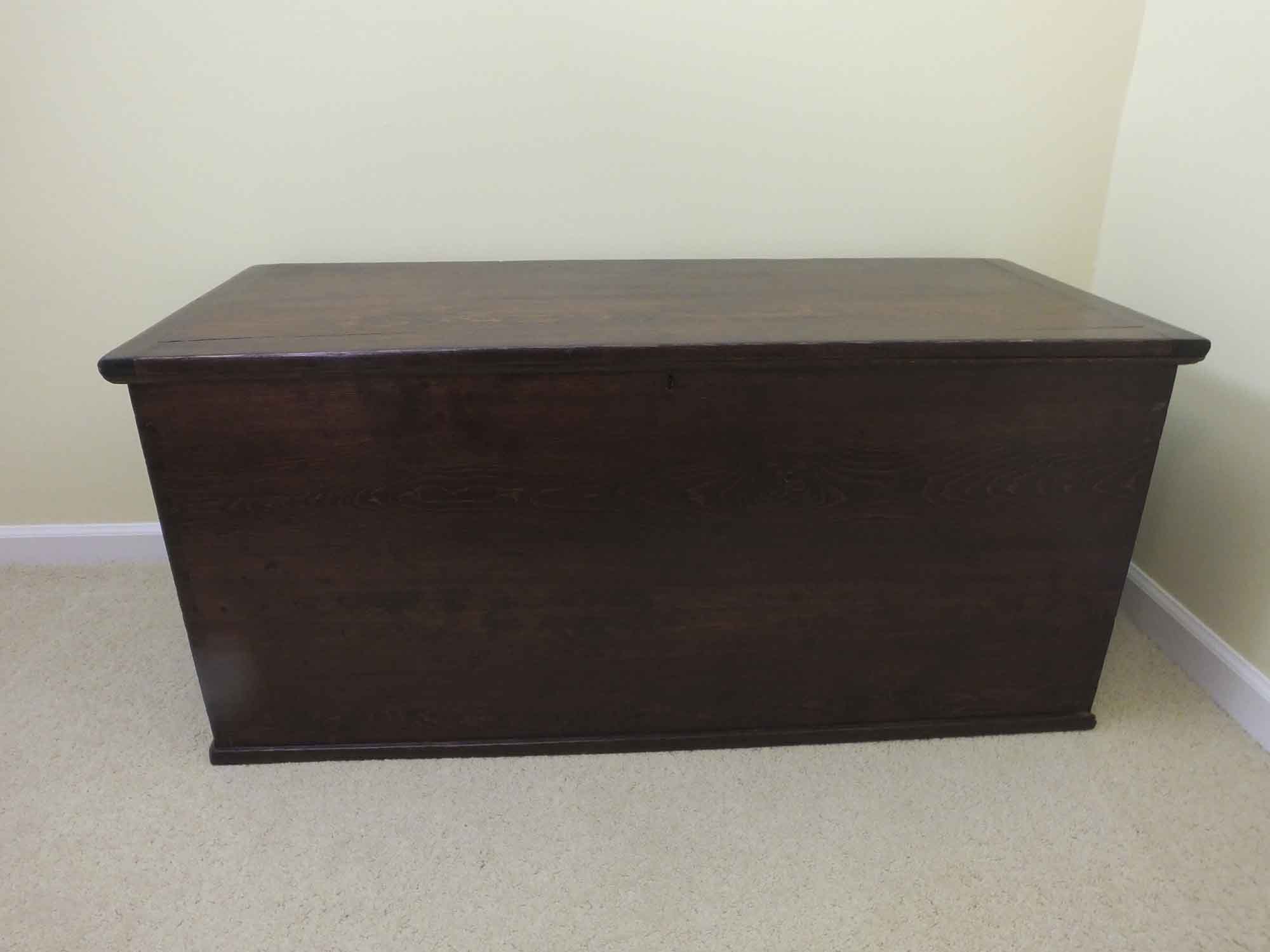 Antique Pine Blanket Box
