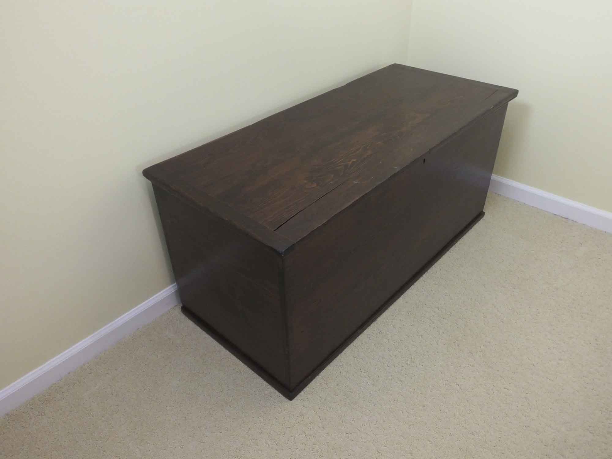 Antique Pine Blanket Box