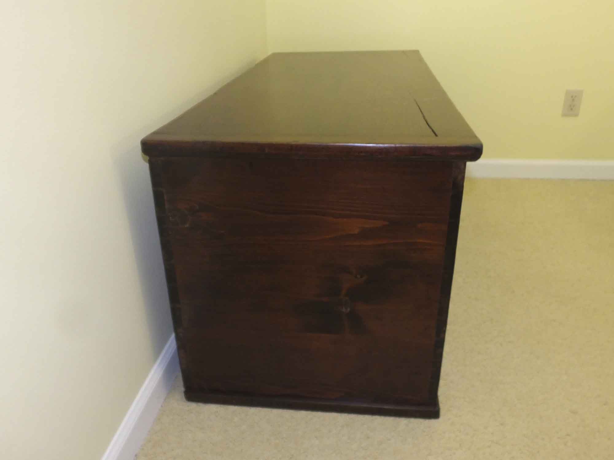 Antique Pine Blanket Box