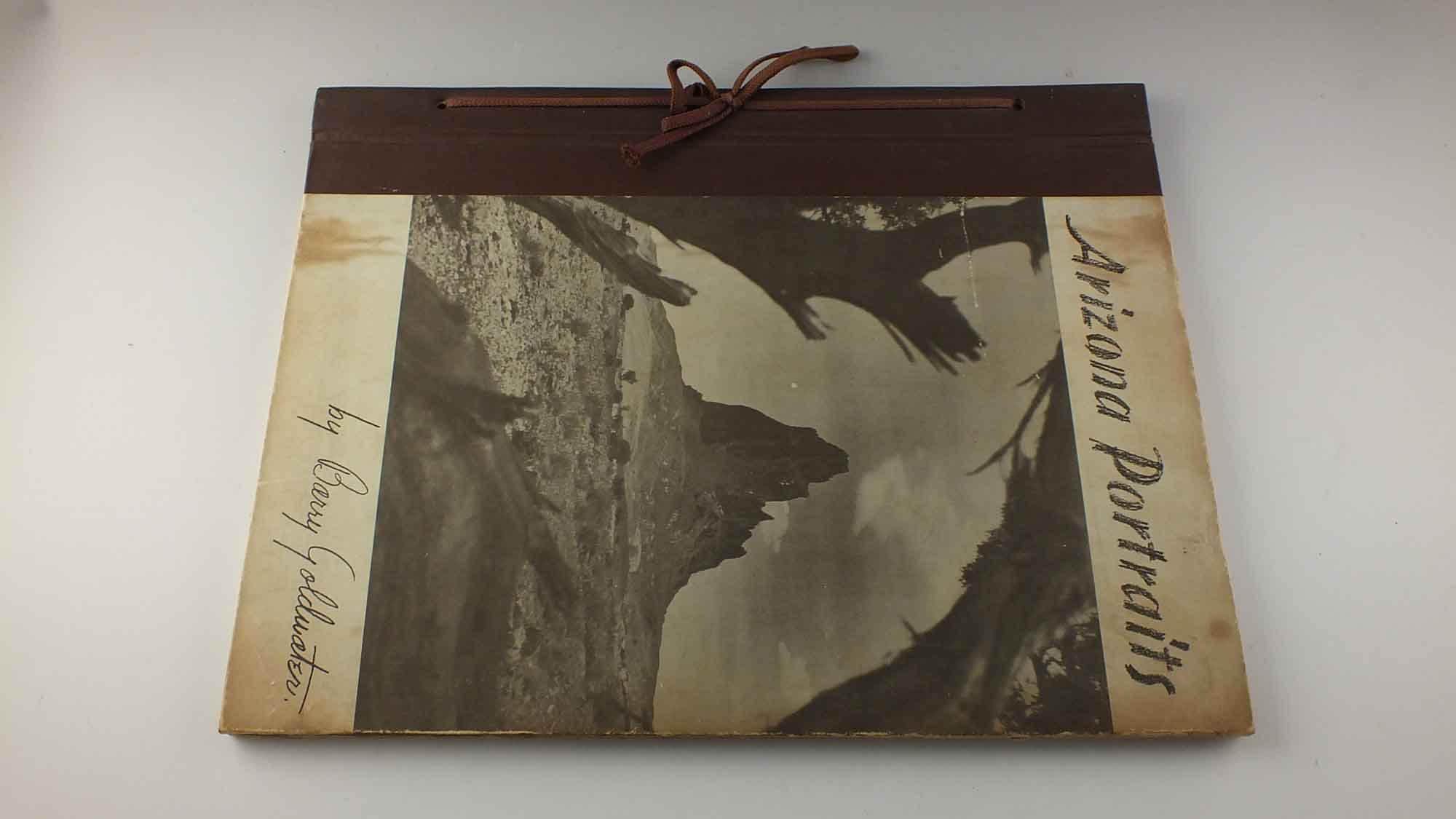 1940 First Edition Signed Barry Goldwater Arizona Portraits Book