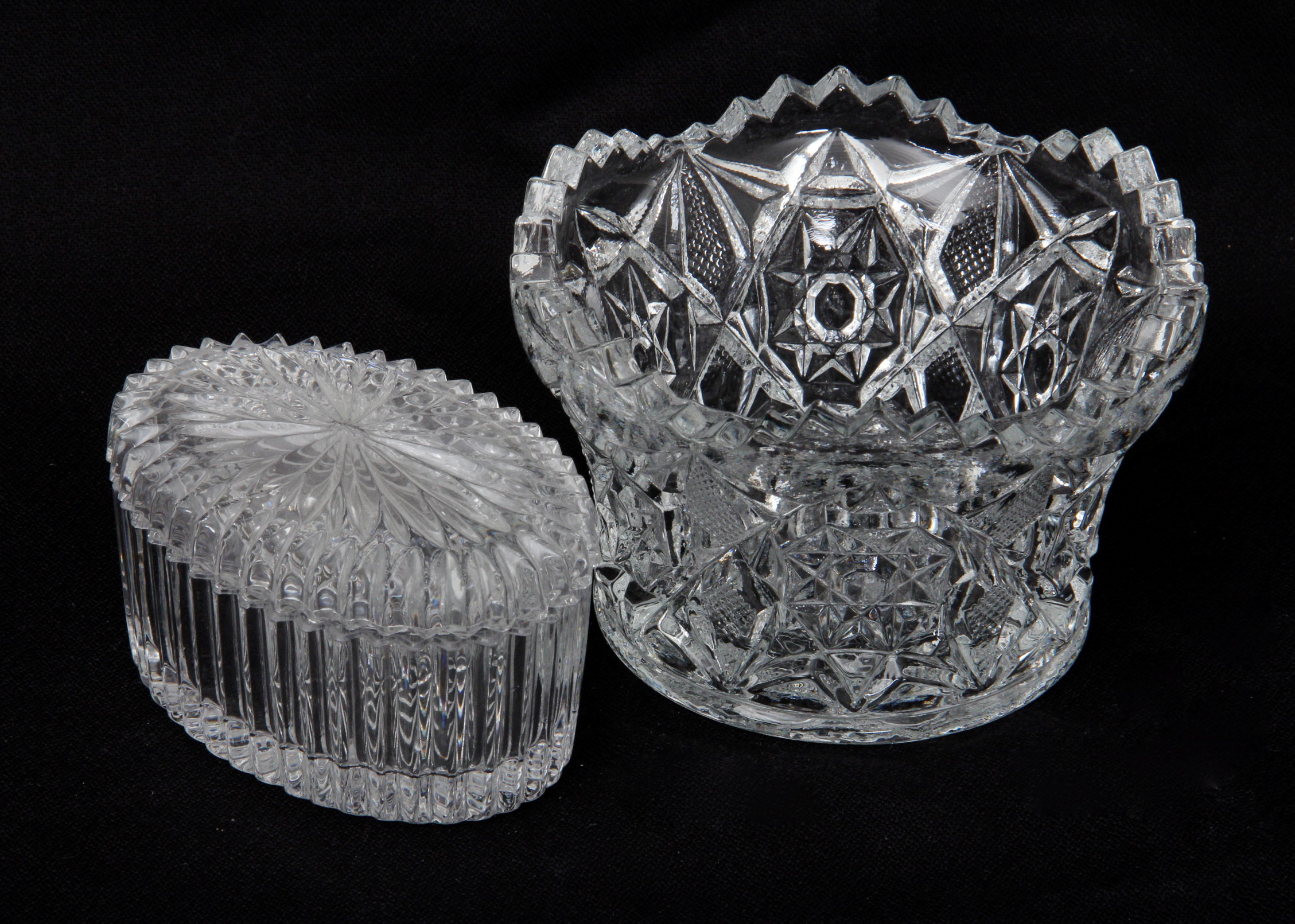 Vintage Cut Glass Dish Pairing
