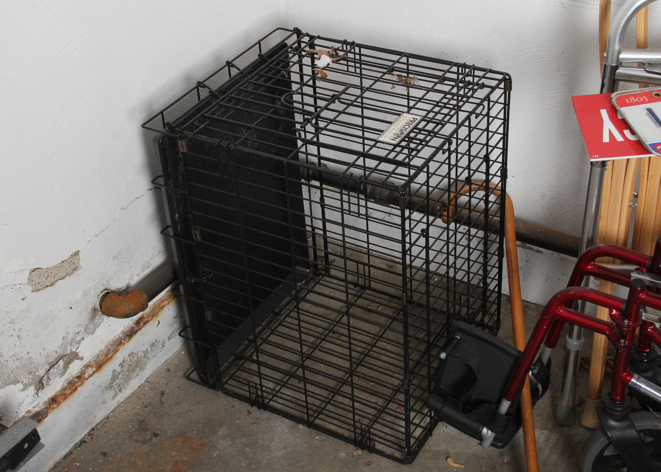 Small Metal Dog Cage