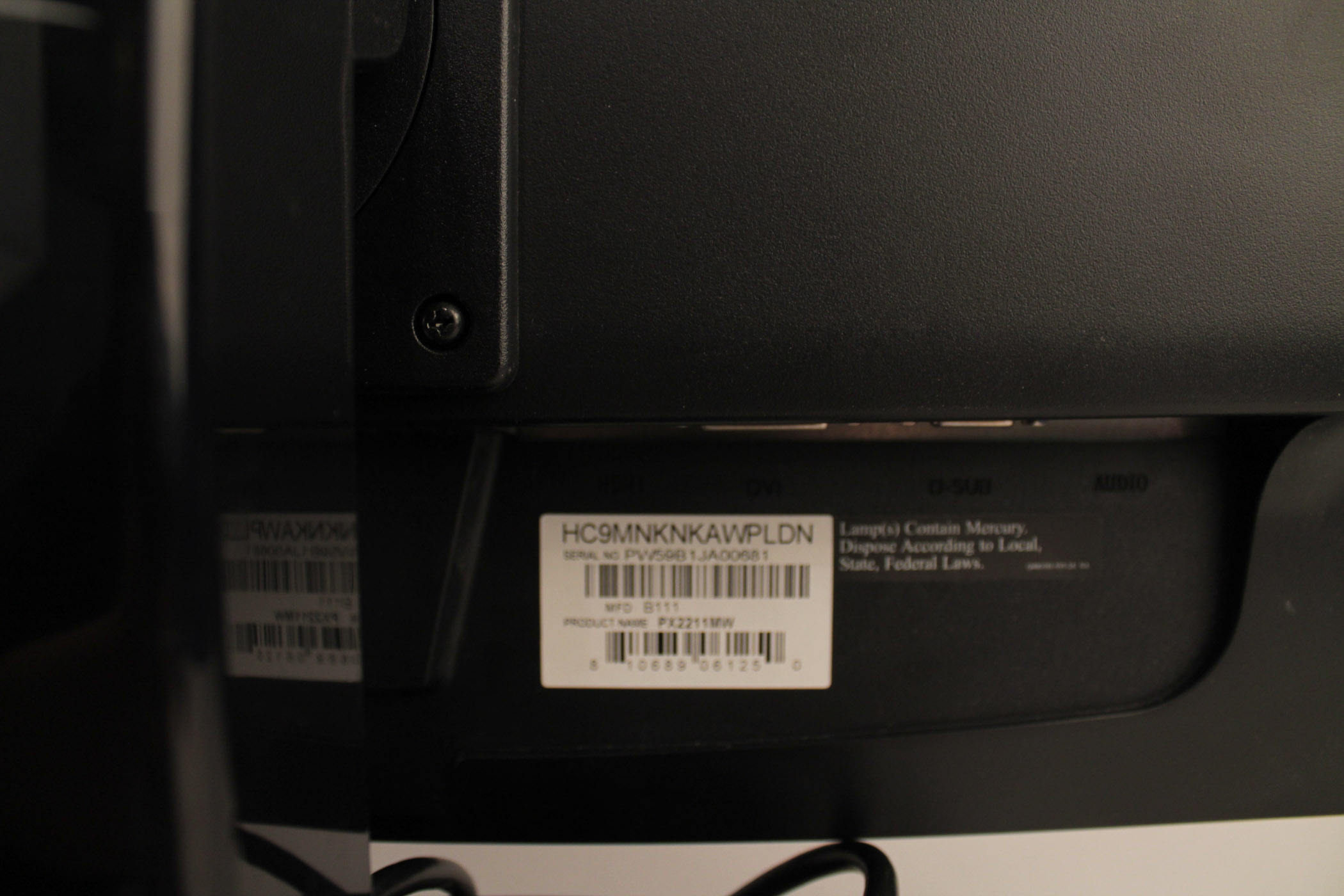 Planar 22" LCD 1080p Monitor