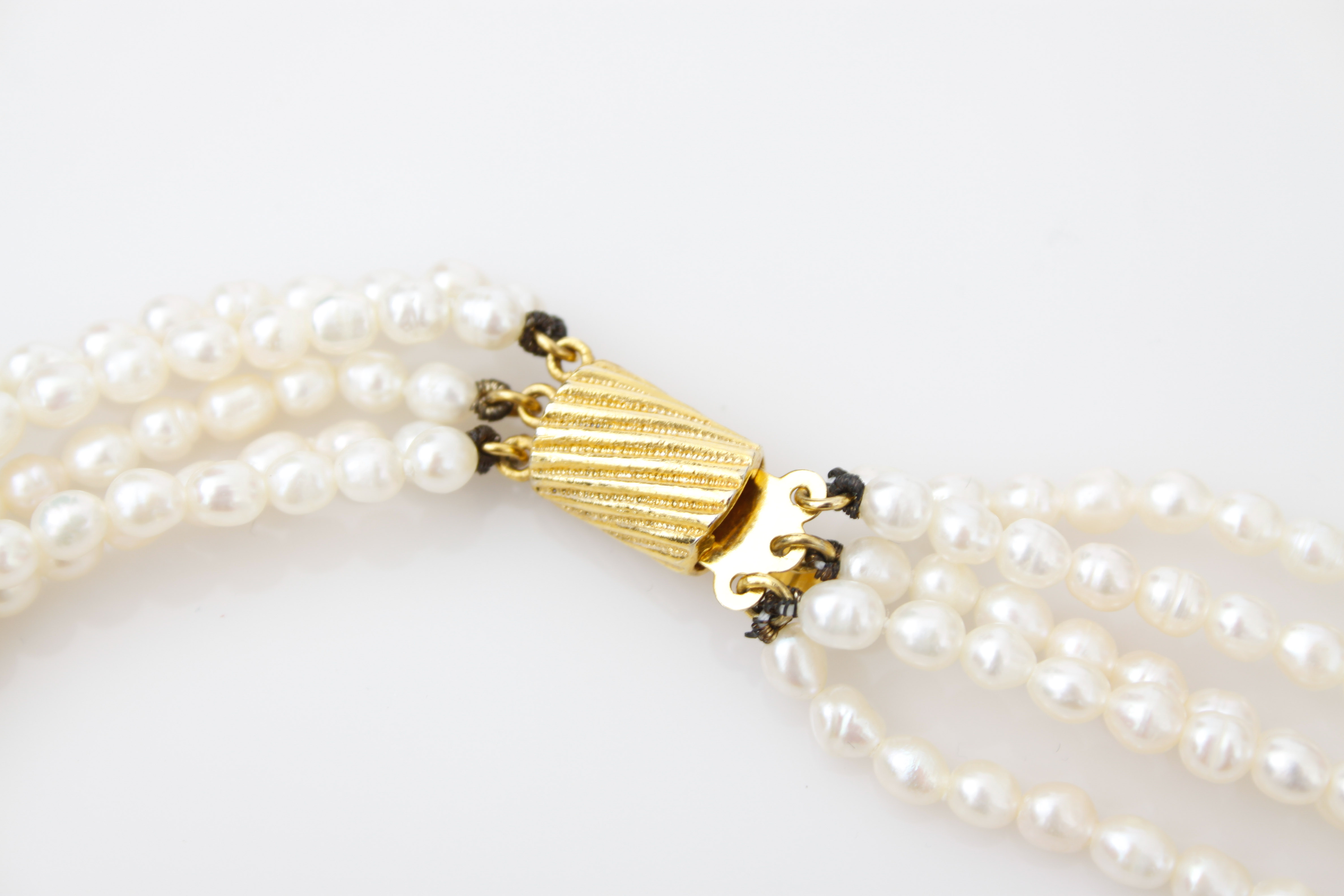 Mamme Tomo Cultured Pearl Necklace, Bracelet and Earring Set