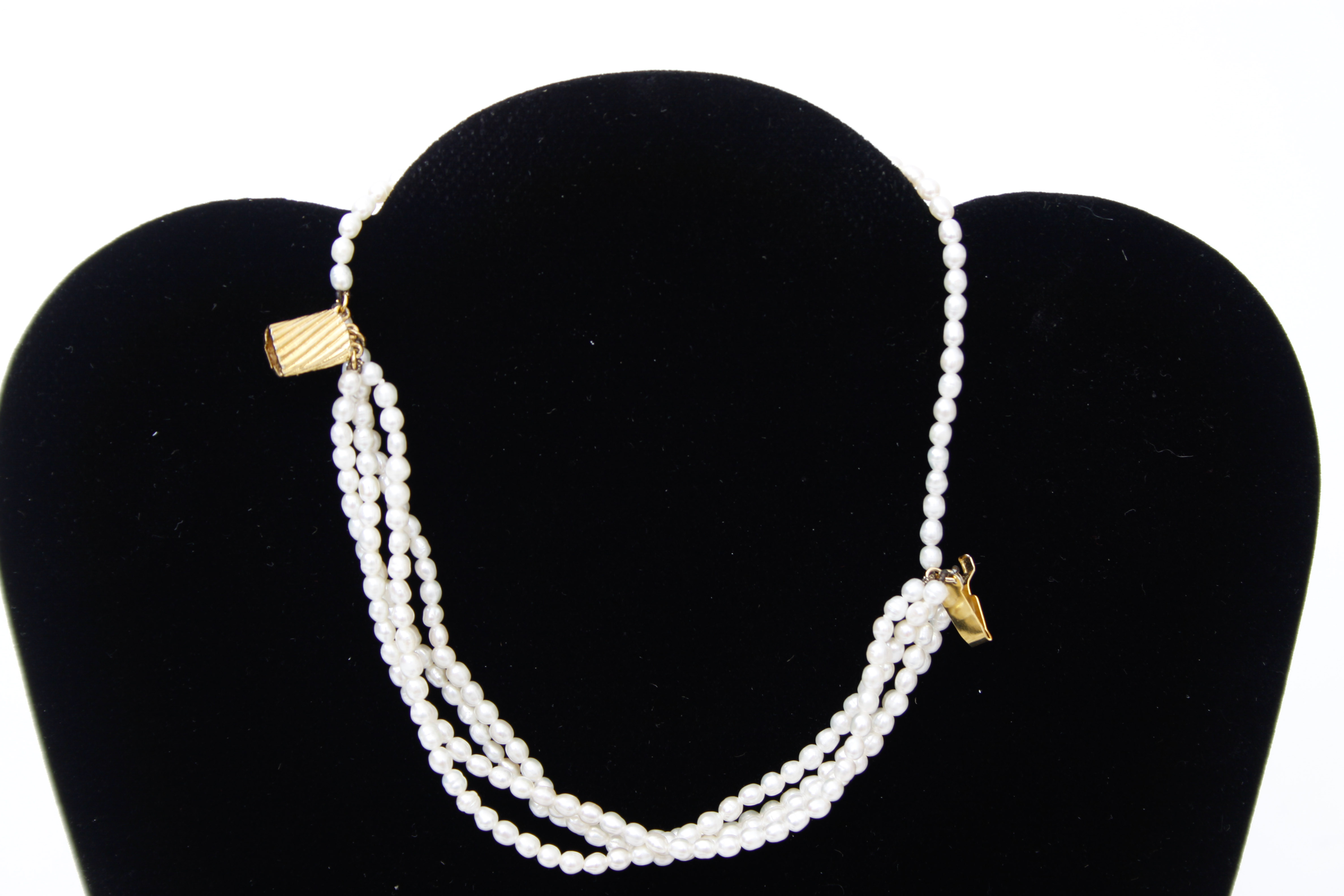 Mamme Tomo Cultured Pearl Necklace, Bracelet and Earring Set
