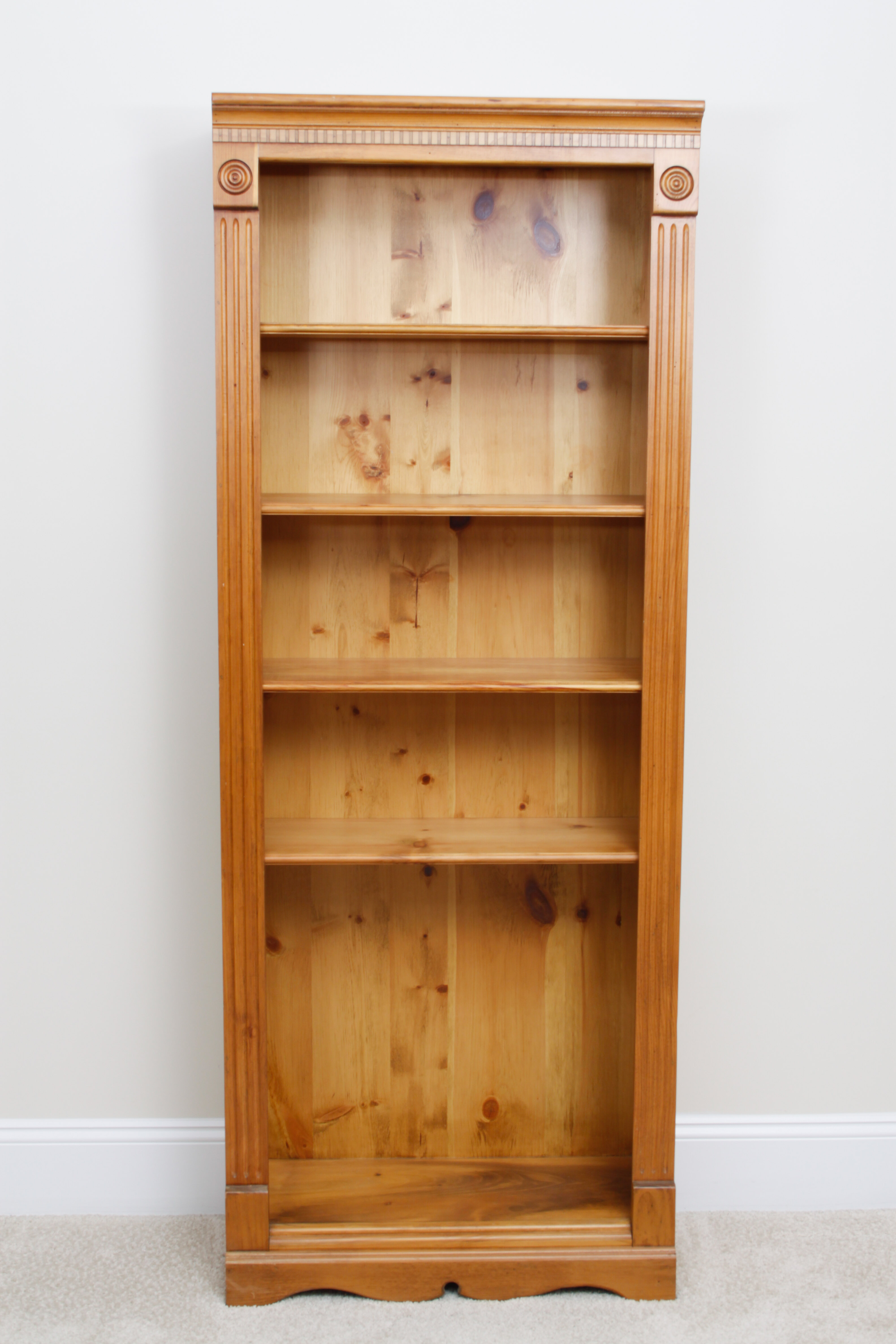 Knotty Pine Bookcase