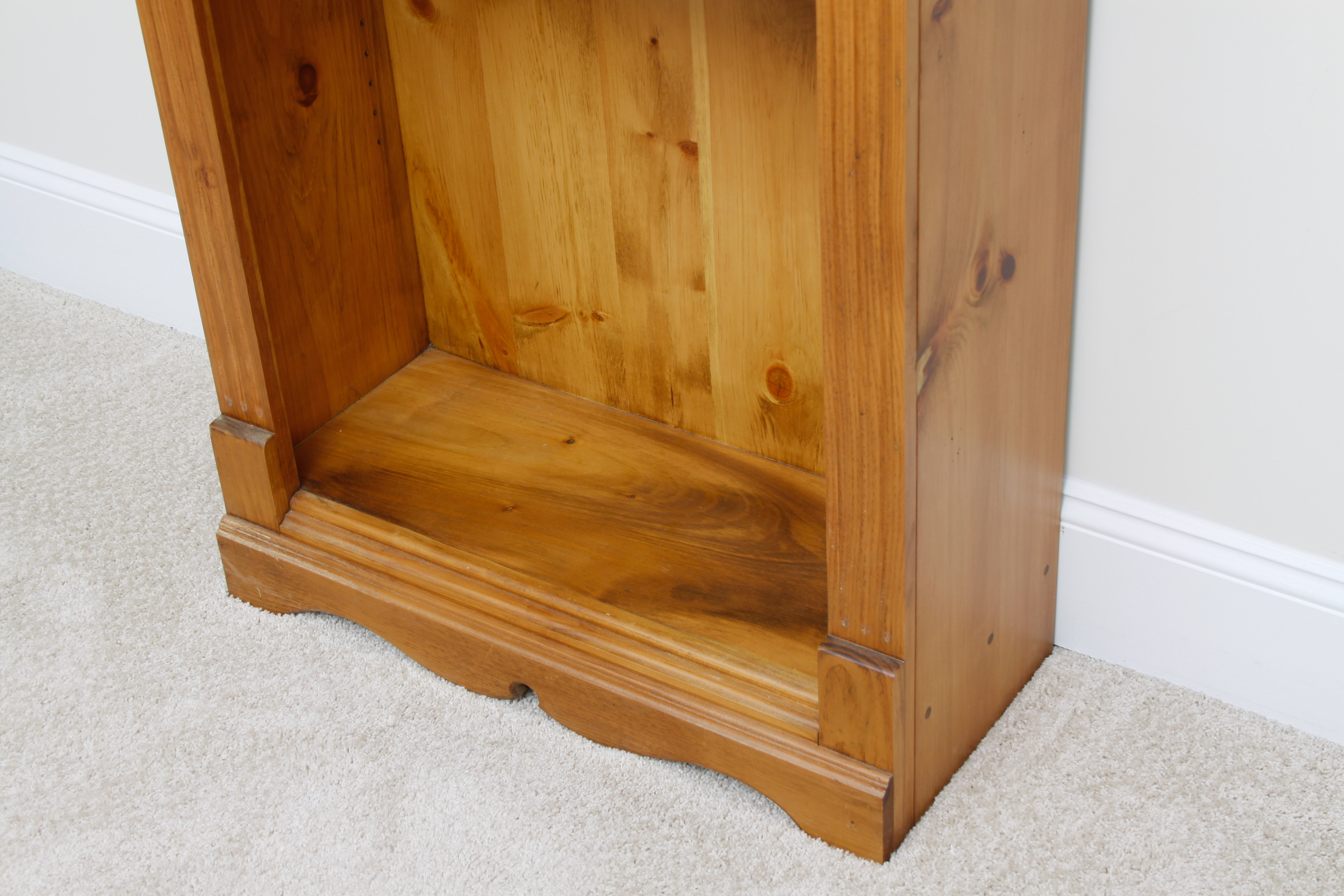 Knotty Pine Bookcase