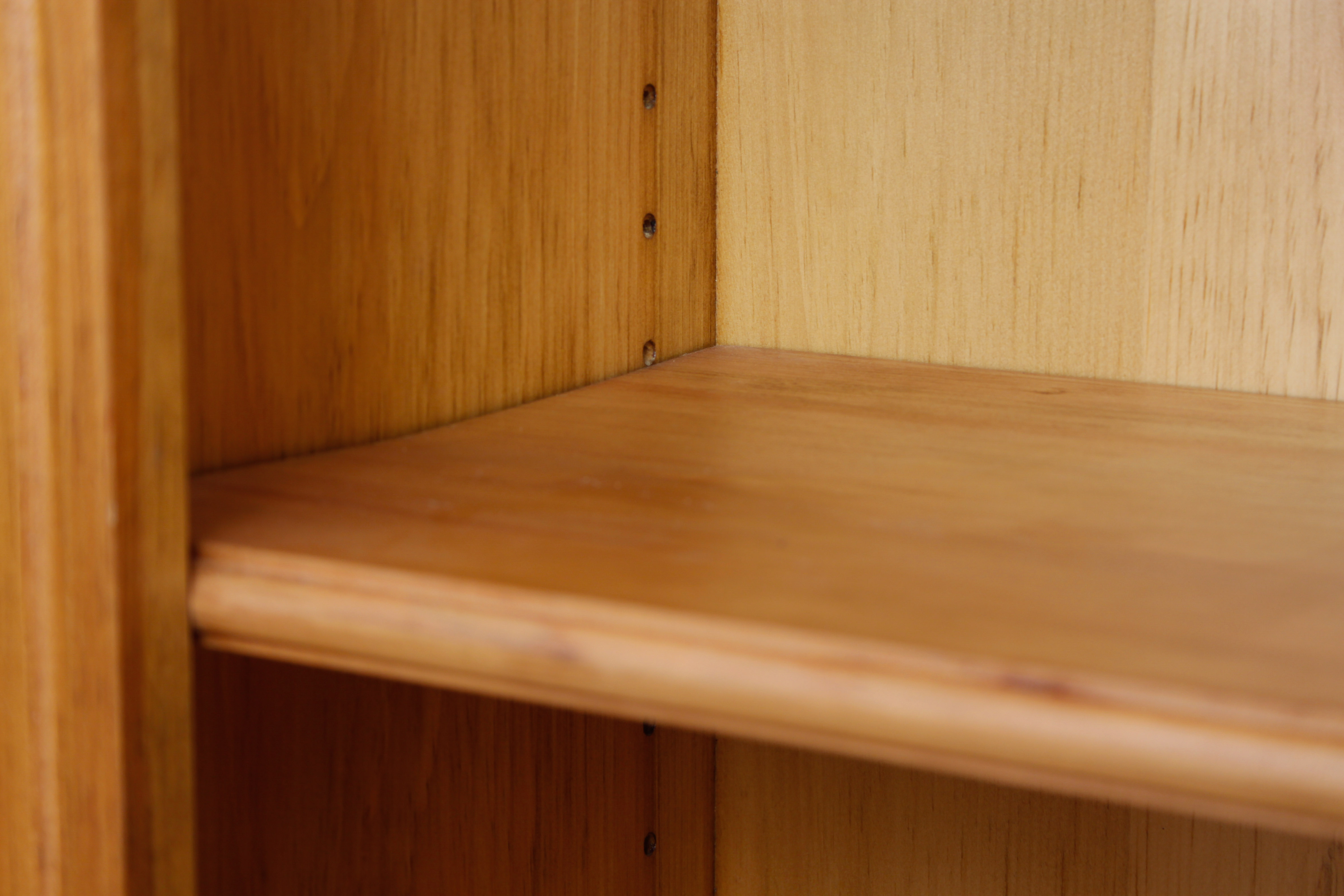 Knotty Pine Bookcase