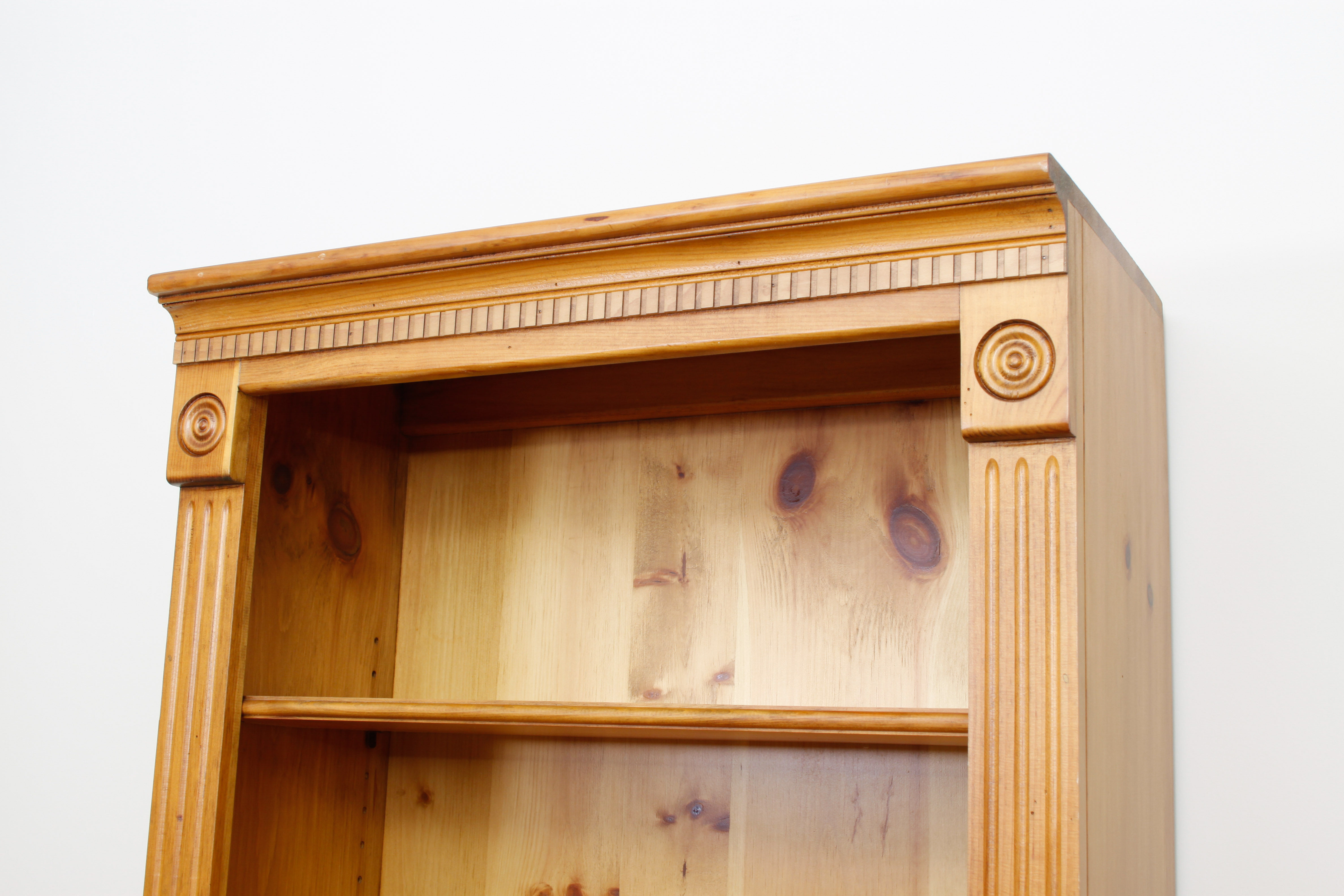 Knotty Pine Bookcase