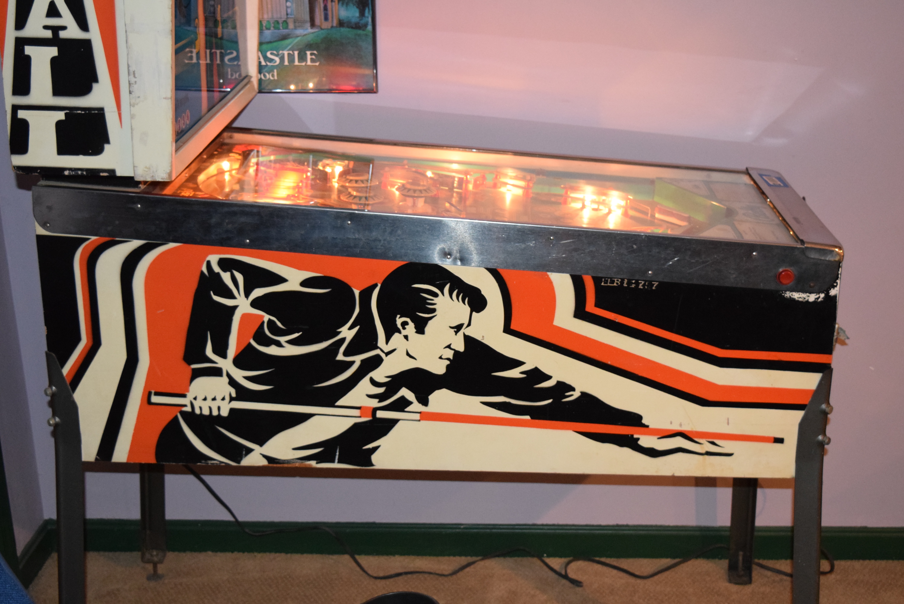 Vintage Bally "Eight Ball" Pinball Machine