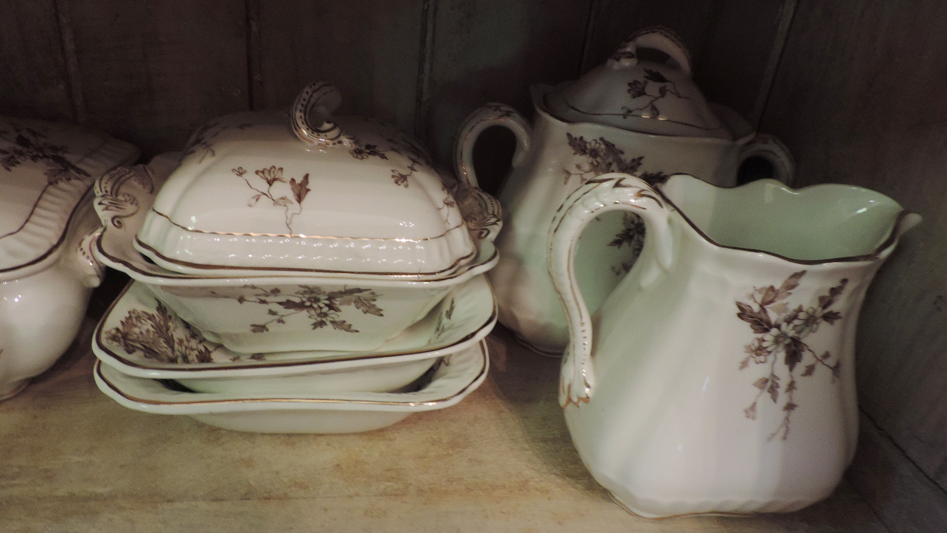 John Maddock & Sons England China Serving Pieces