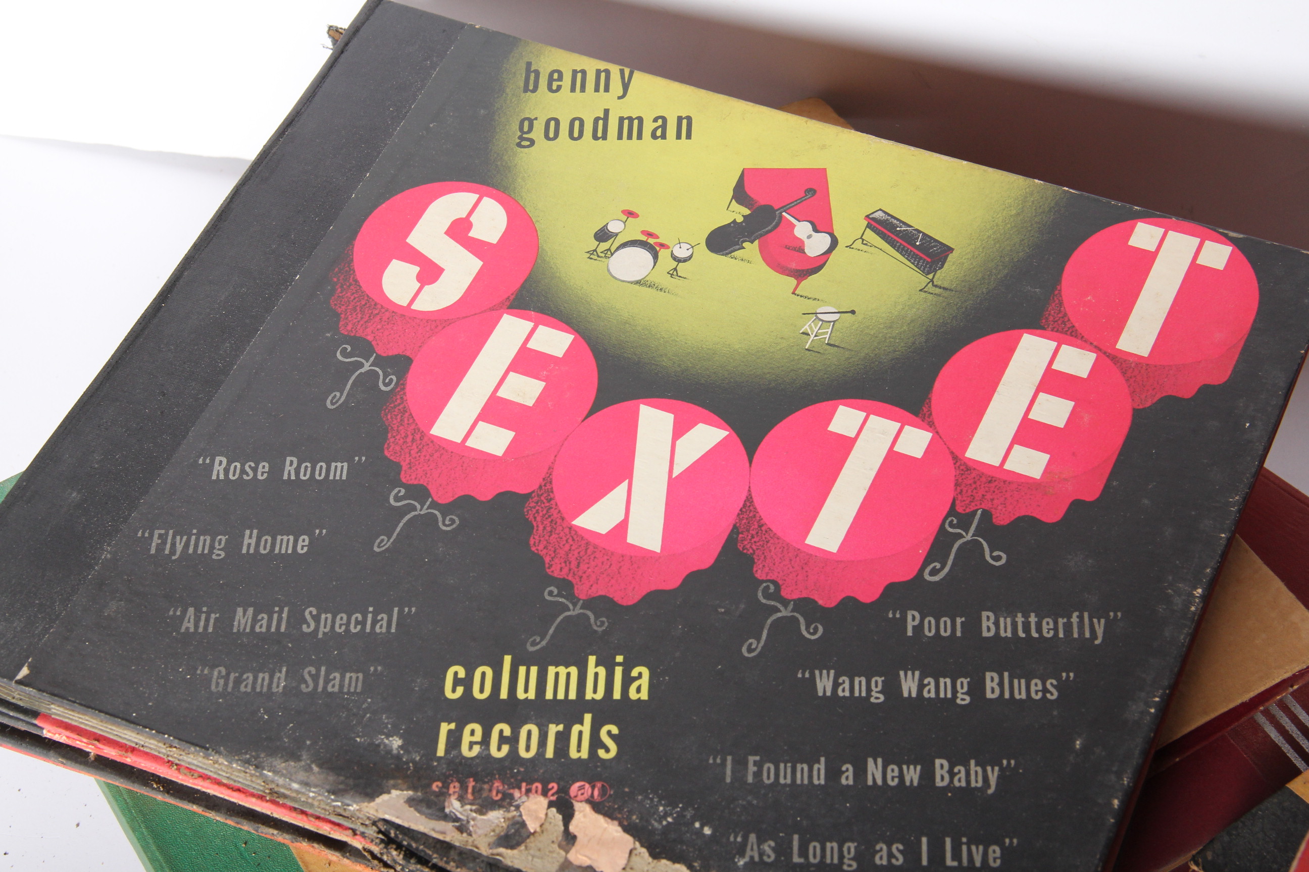 Grouping of Vintage 78 RPM Records