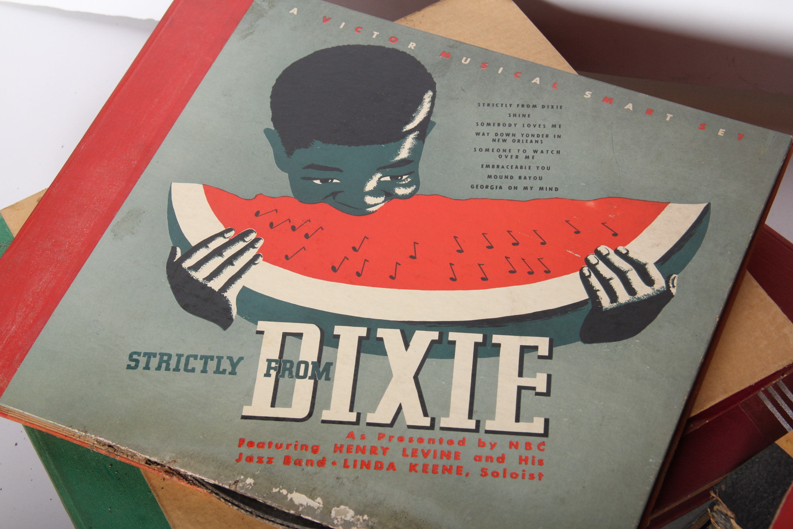 Grouping of Vintage 78 RPM Records