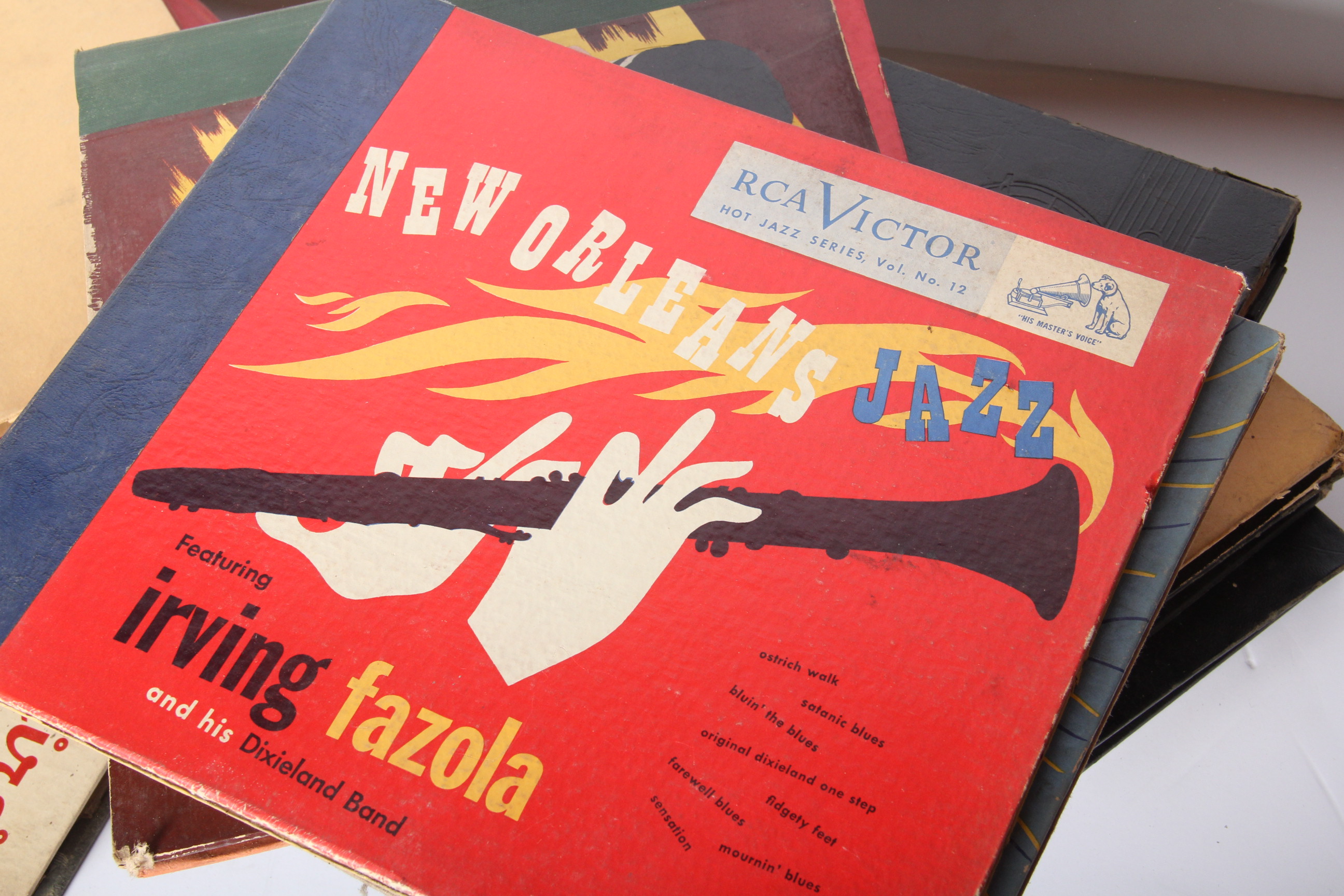 Grouping of Vintage 78 RPM Records