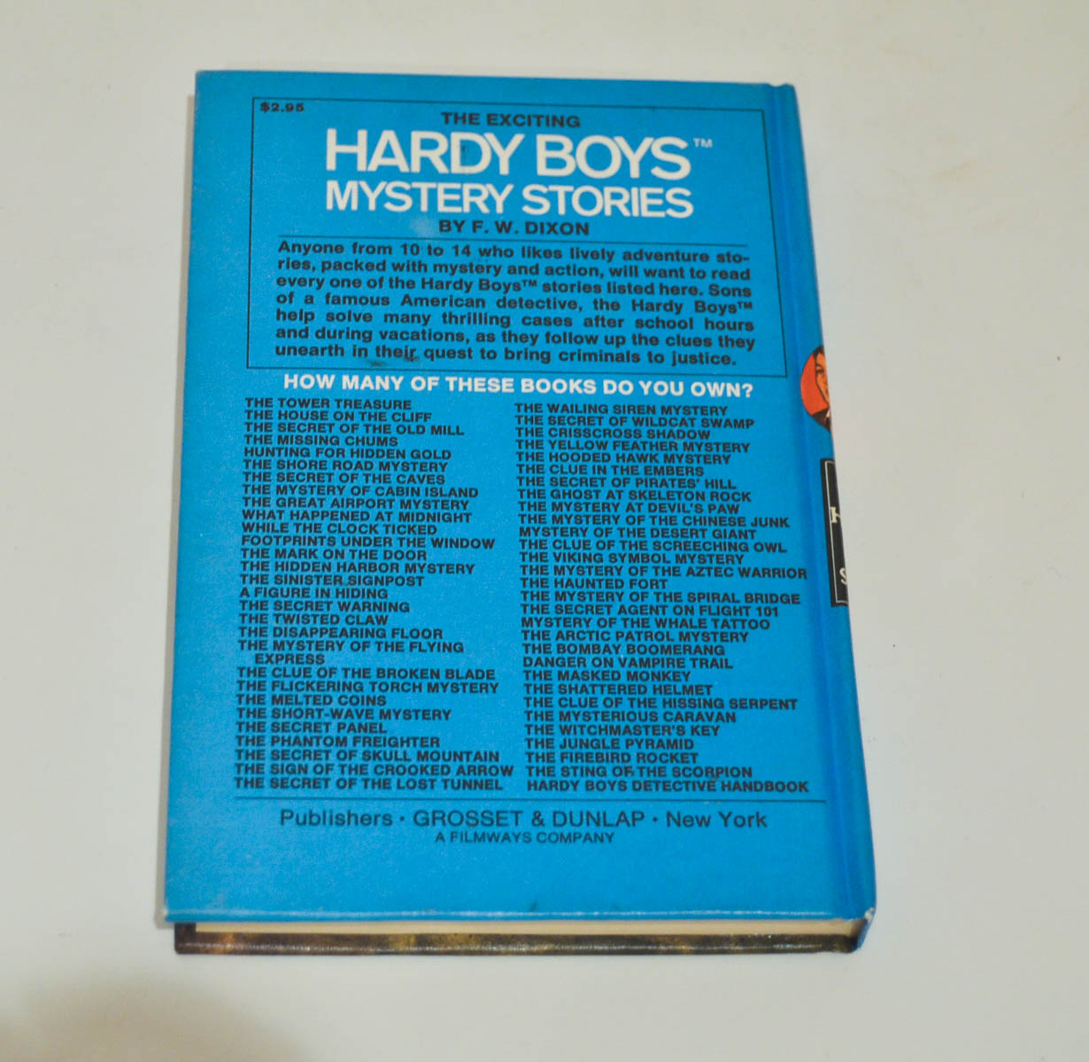 Collection of Hardy Boys Children's Classic Books