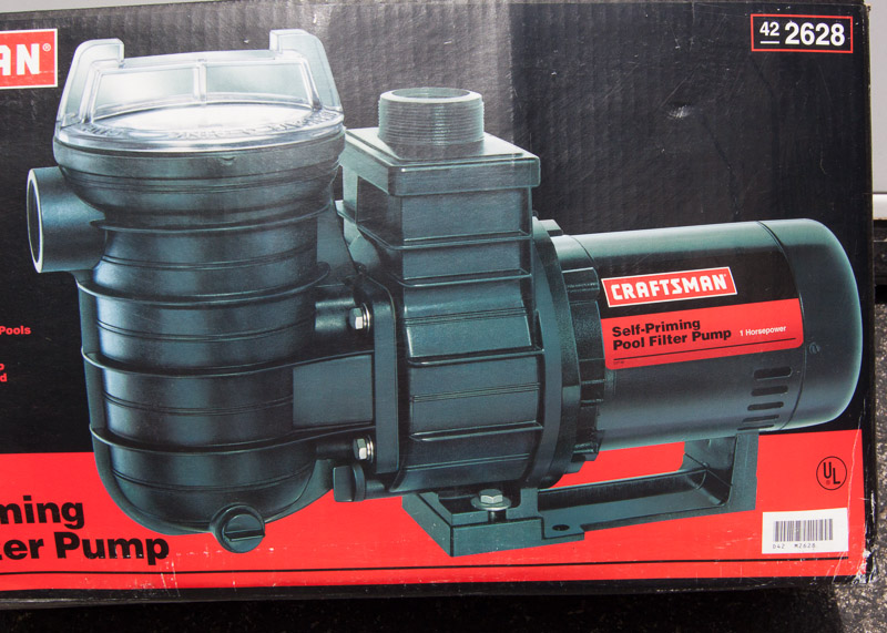 Craftsman Self Priming Pool Filter Pump-42-2628