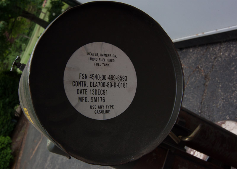 Military Immersion Water Heater