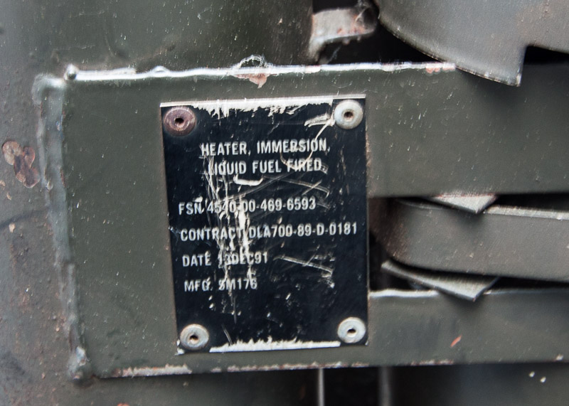 Military Immersion Water Heater