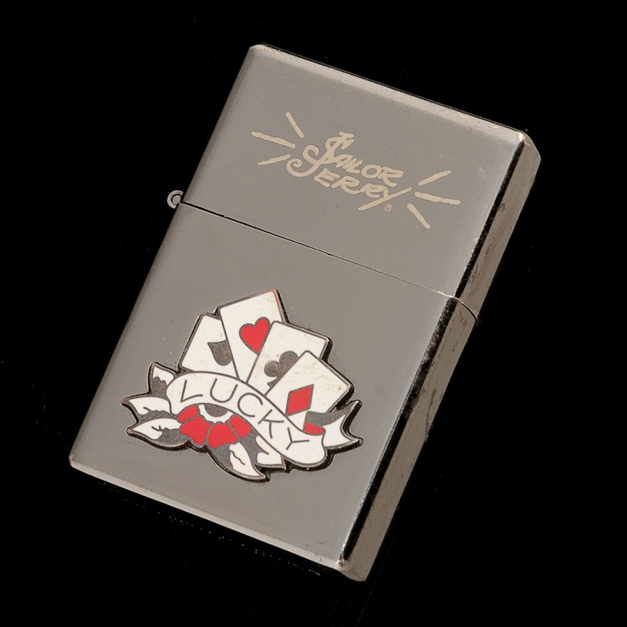 A Zippo Style "Sailor Jerry" Lighter