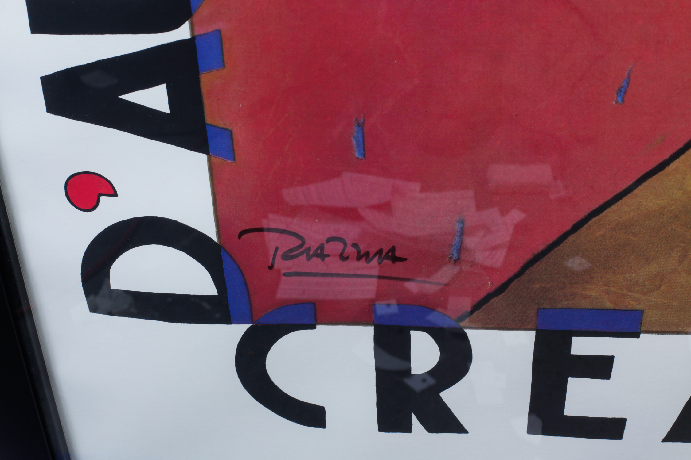 Razzia Impression D'Hier Framed Offset Lithograph