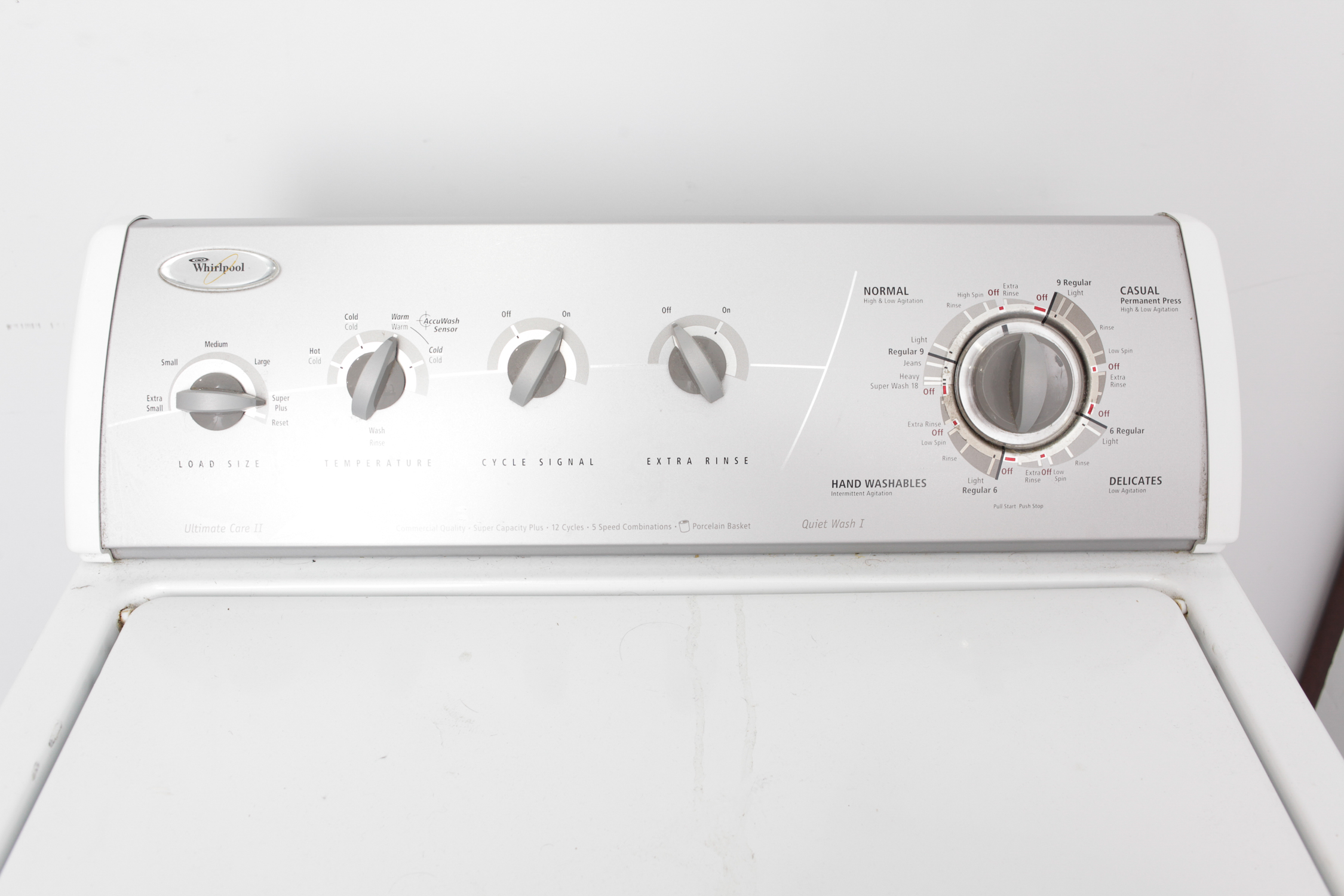 Whirlpool Quiet Wash Washer