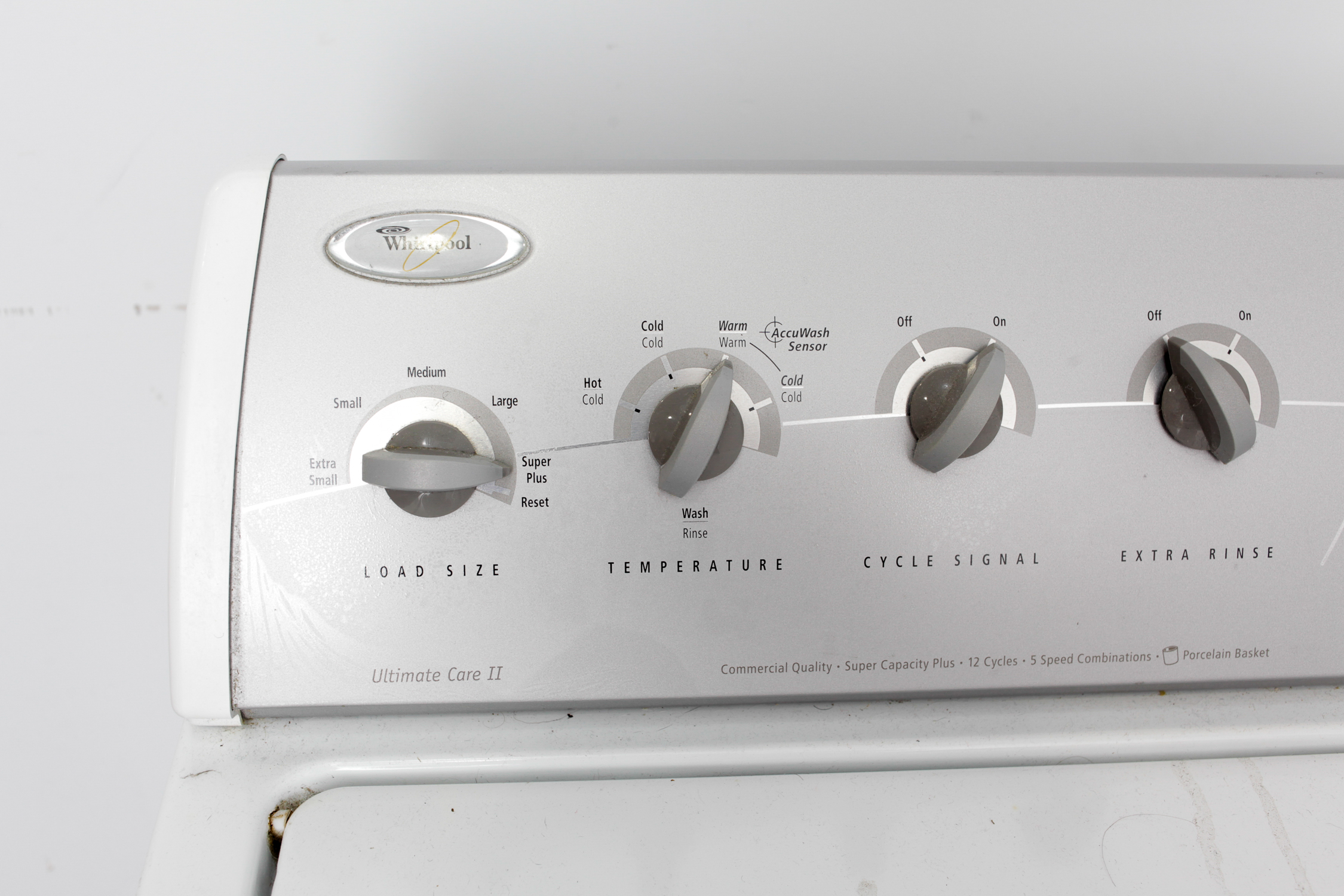 Whirlpool Quiet Wash Washer
