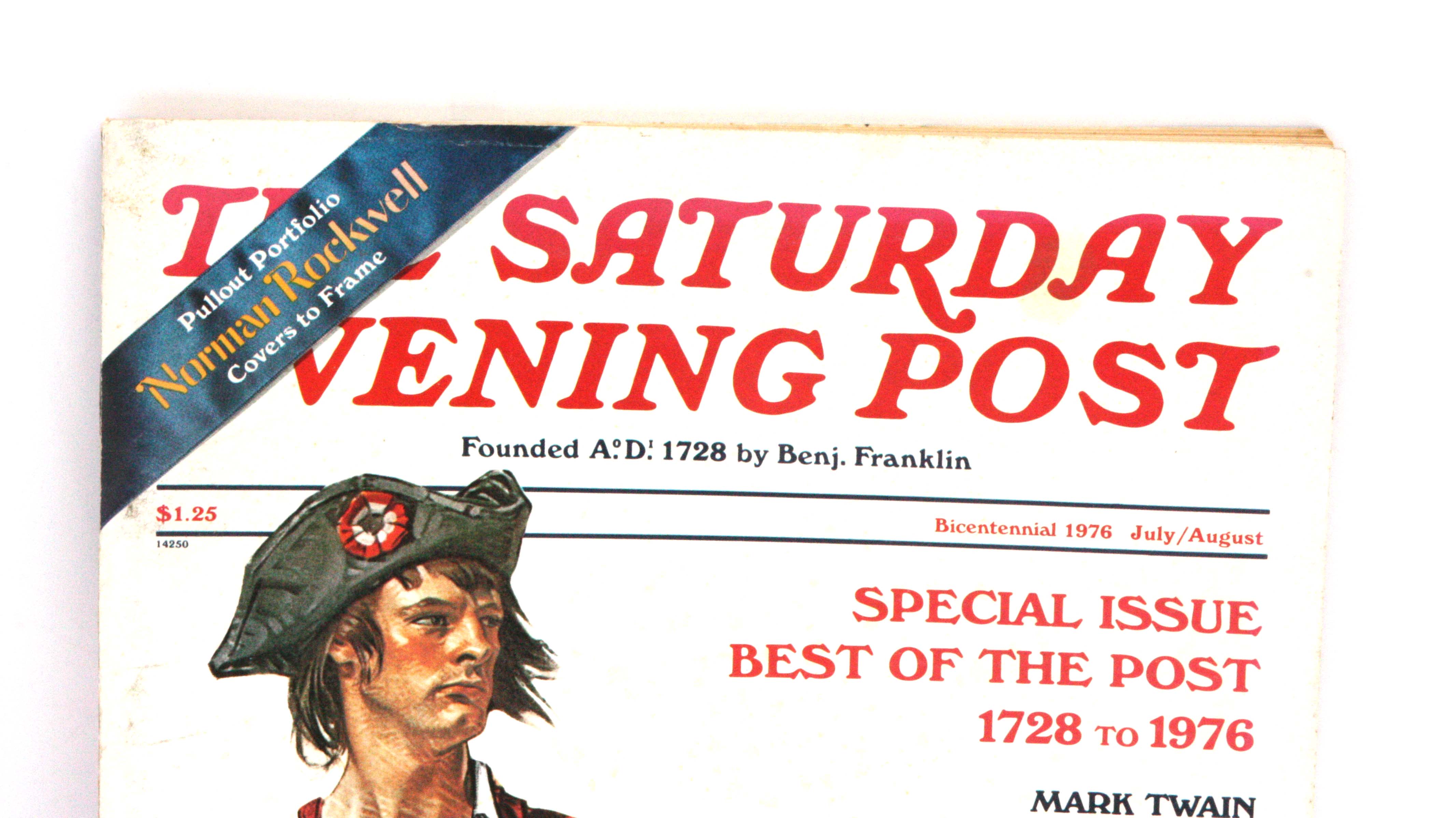 Vintage Bicentennial "Saturday Evening Post" Magazine