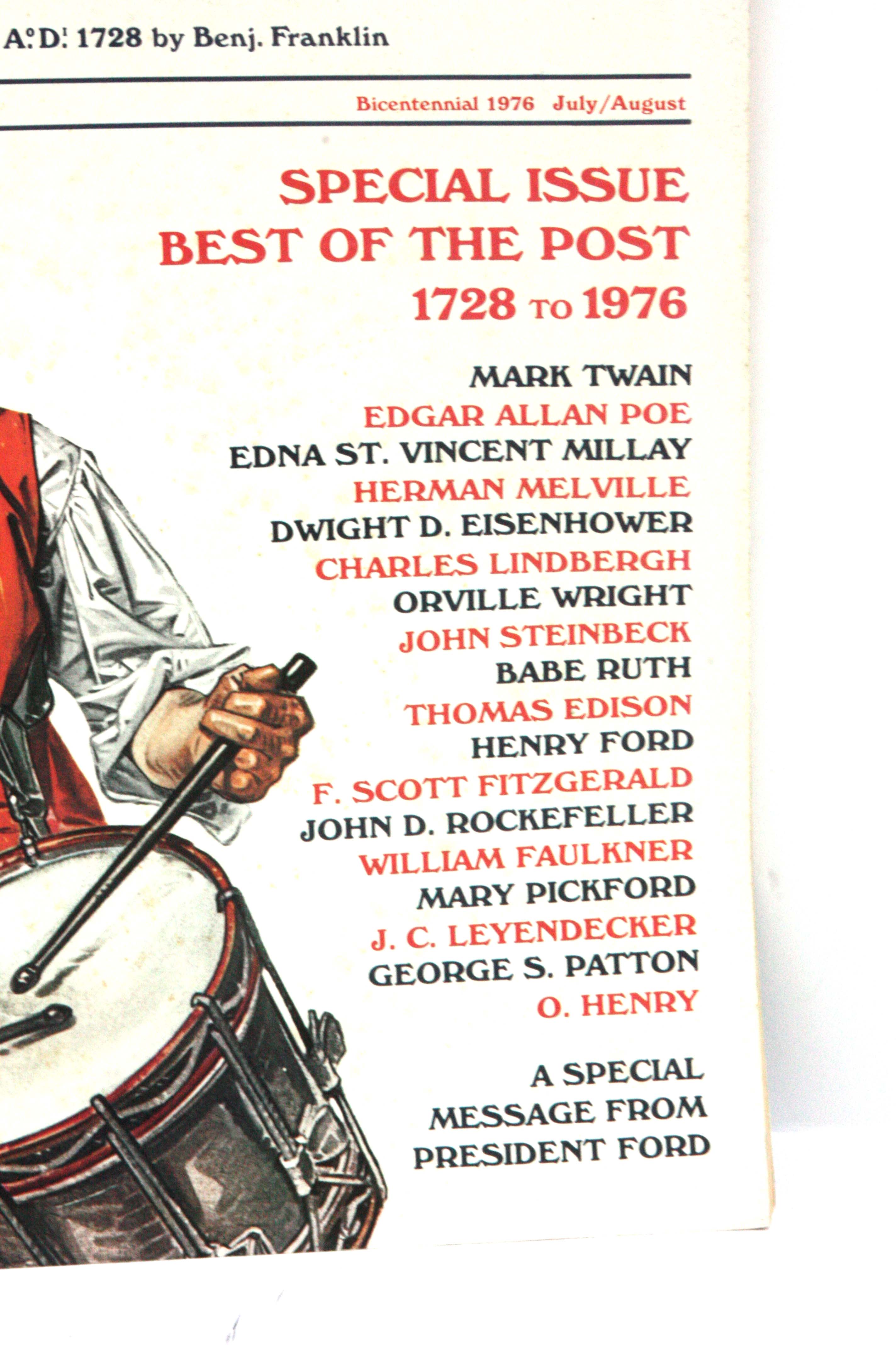 Vintage Bicentennial "Saturday Evening Post" Magazine