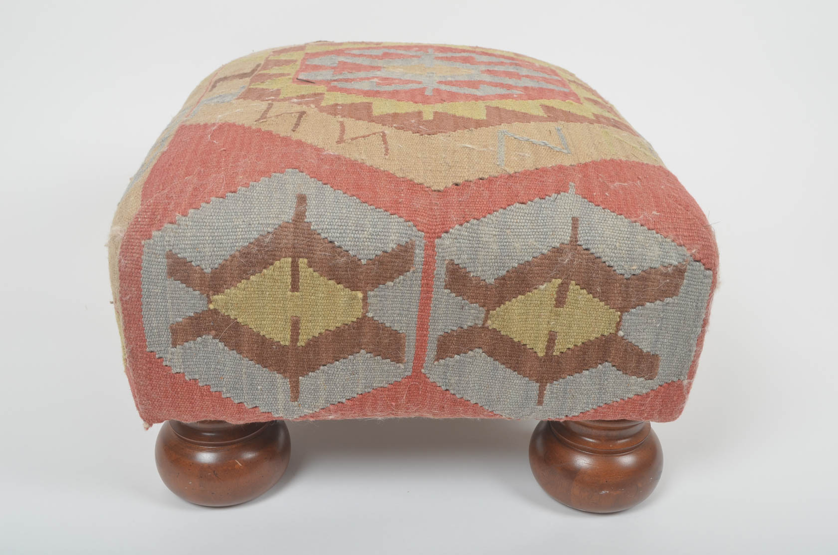 Wool Ottoman by Bombay