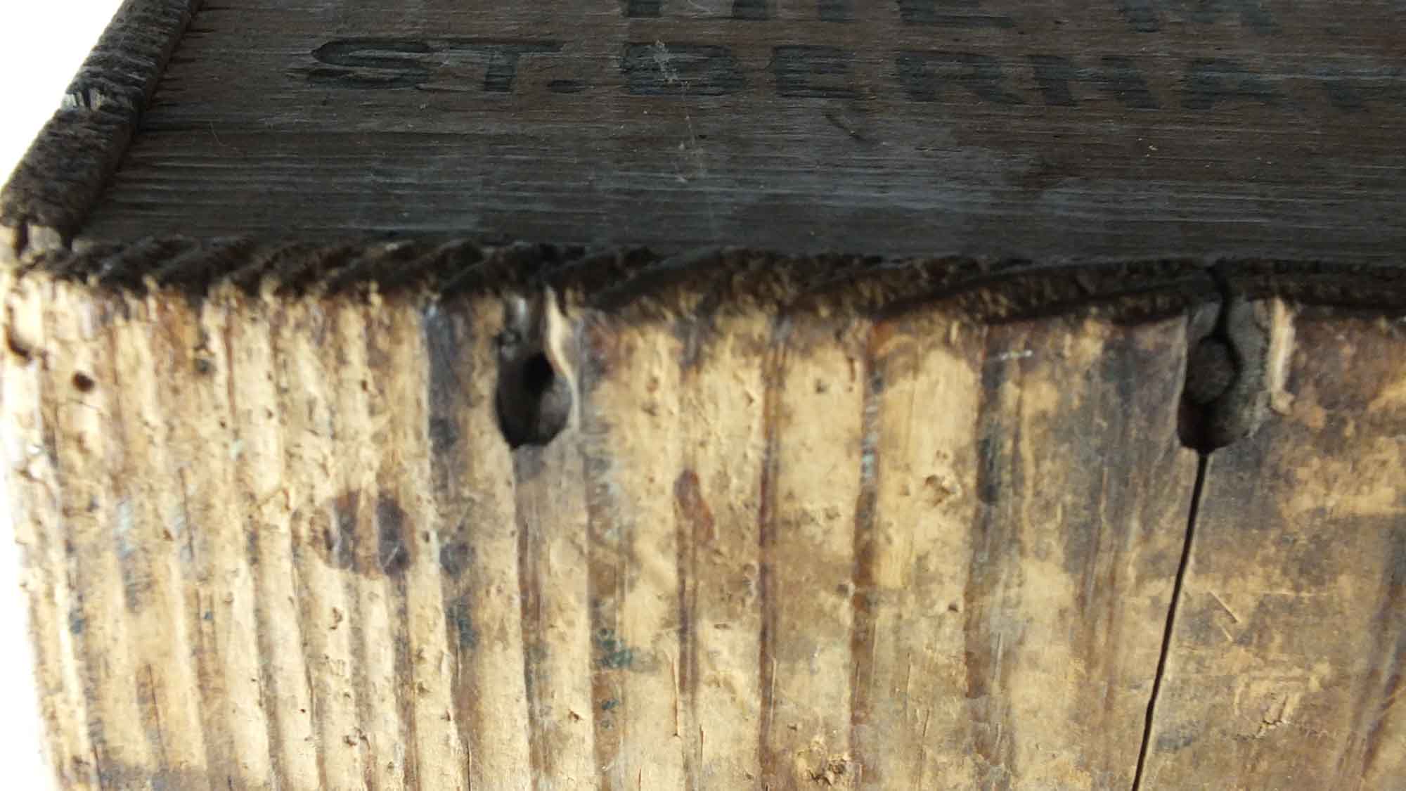 An Older M. Werk Soap Company Wooden Crate