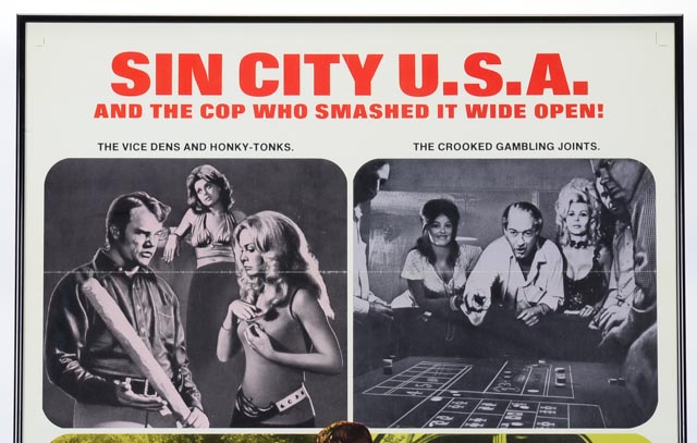 Original 1973 "Walking Tall" Joe Don Baker Poster