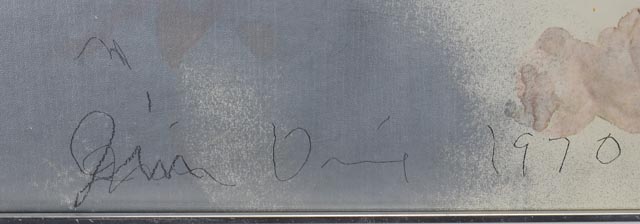 "8 Hearts" Partial Jim Dine Giclee Poster