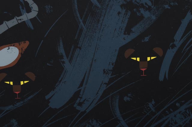 "Hungry Eyes" Charley Harper Limited Edition Serigraph