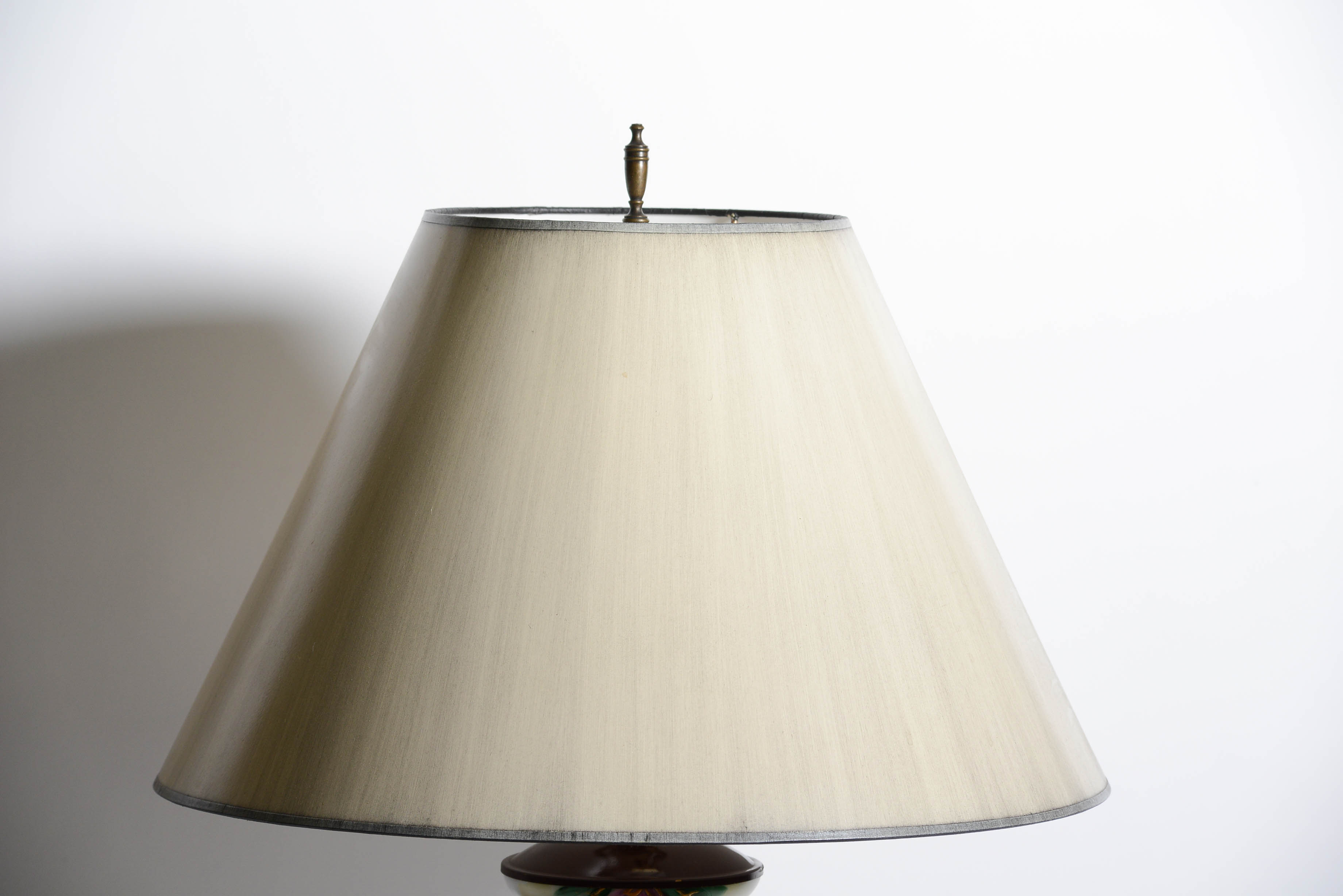 Vintage Hand-Painted Lamp