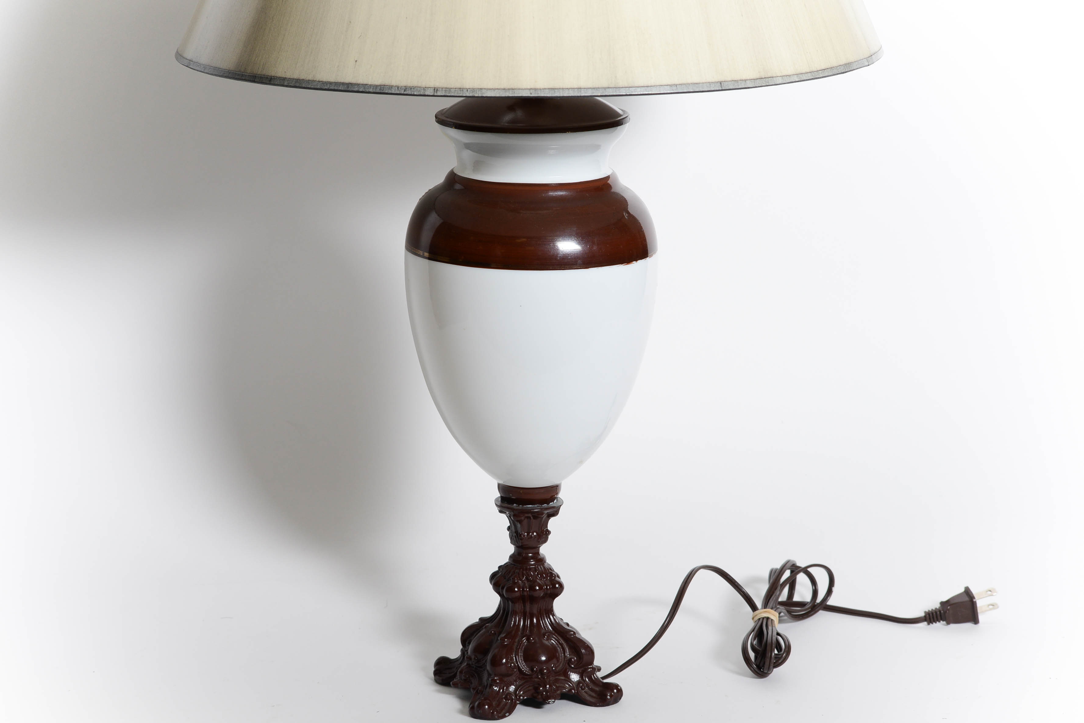Vintage Hand-Painted Lamp