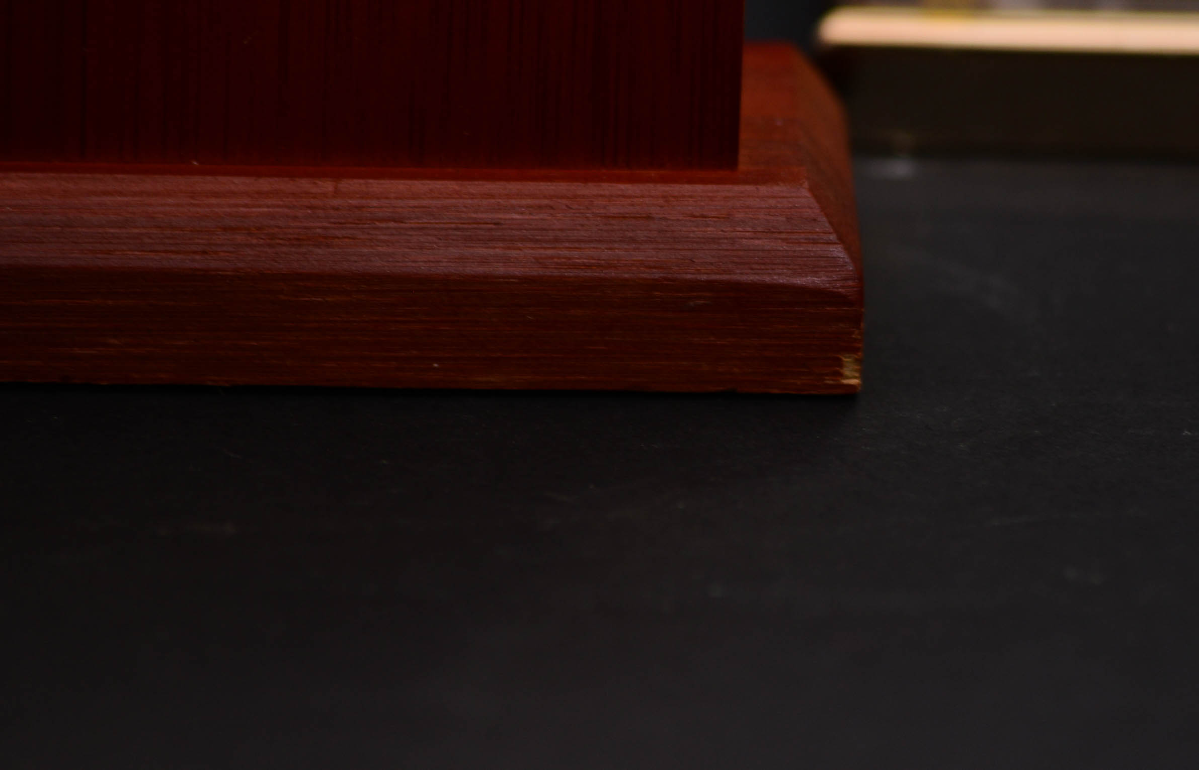 Two Curved Top Desk Clocks