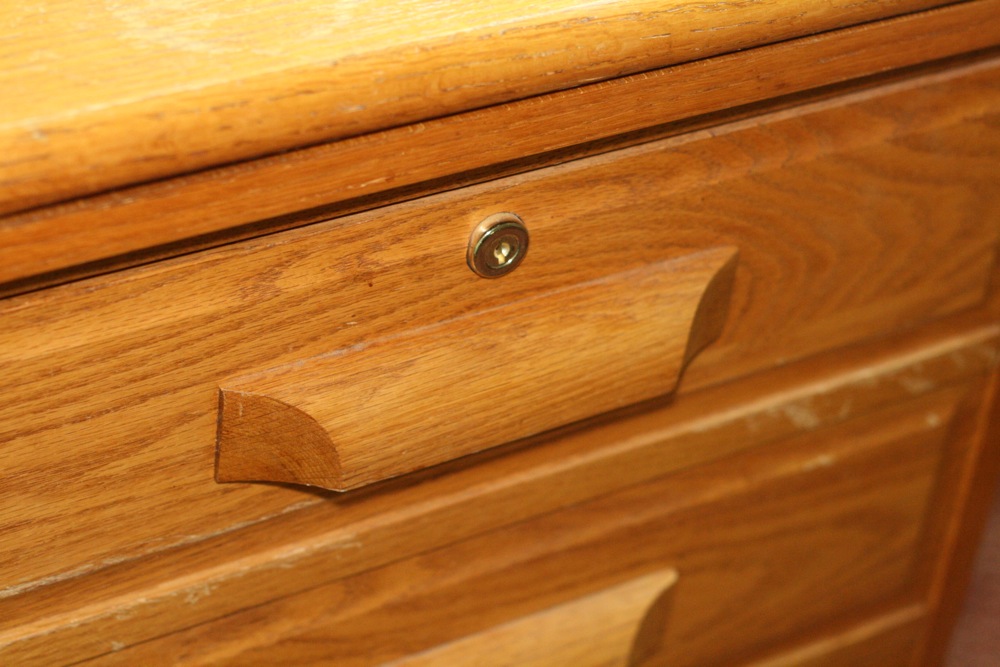 Winners Only Inc. Executive Oak Desk