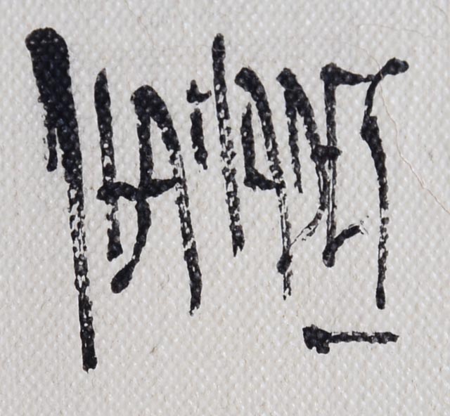 Monochromatic Figurative Painting