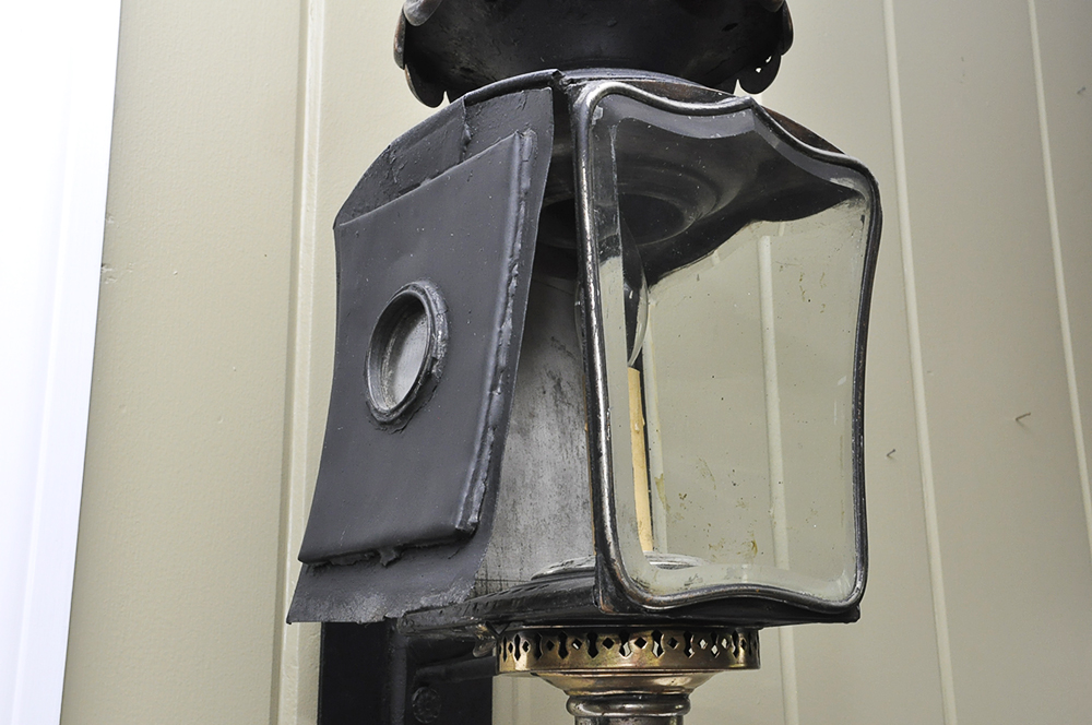 Antique Hearse Carriage Lamps