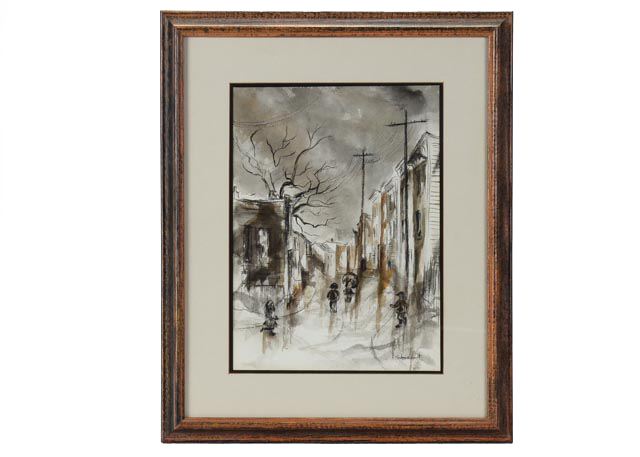 Original Watercolor on Paper by Evelyn Schmidt