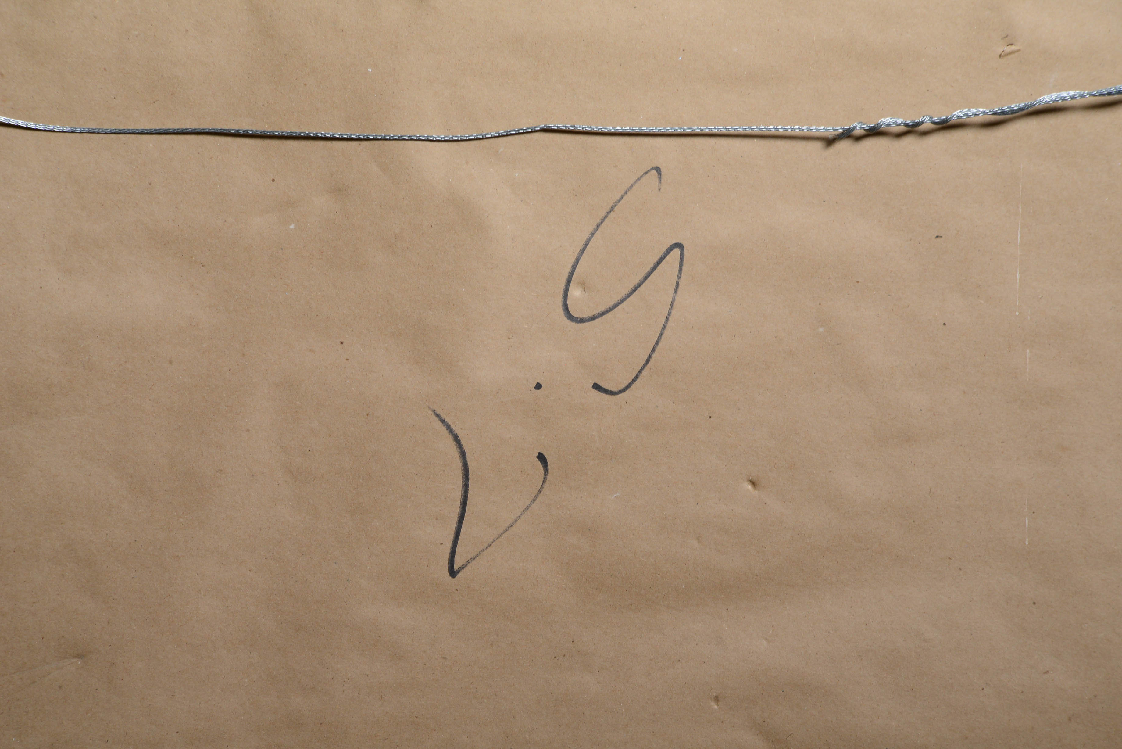 R.O. Martinez "Garden Paradise" Signed Print with Painted Overlay