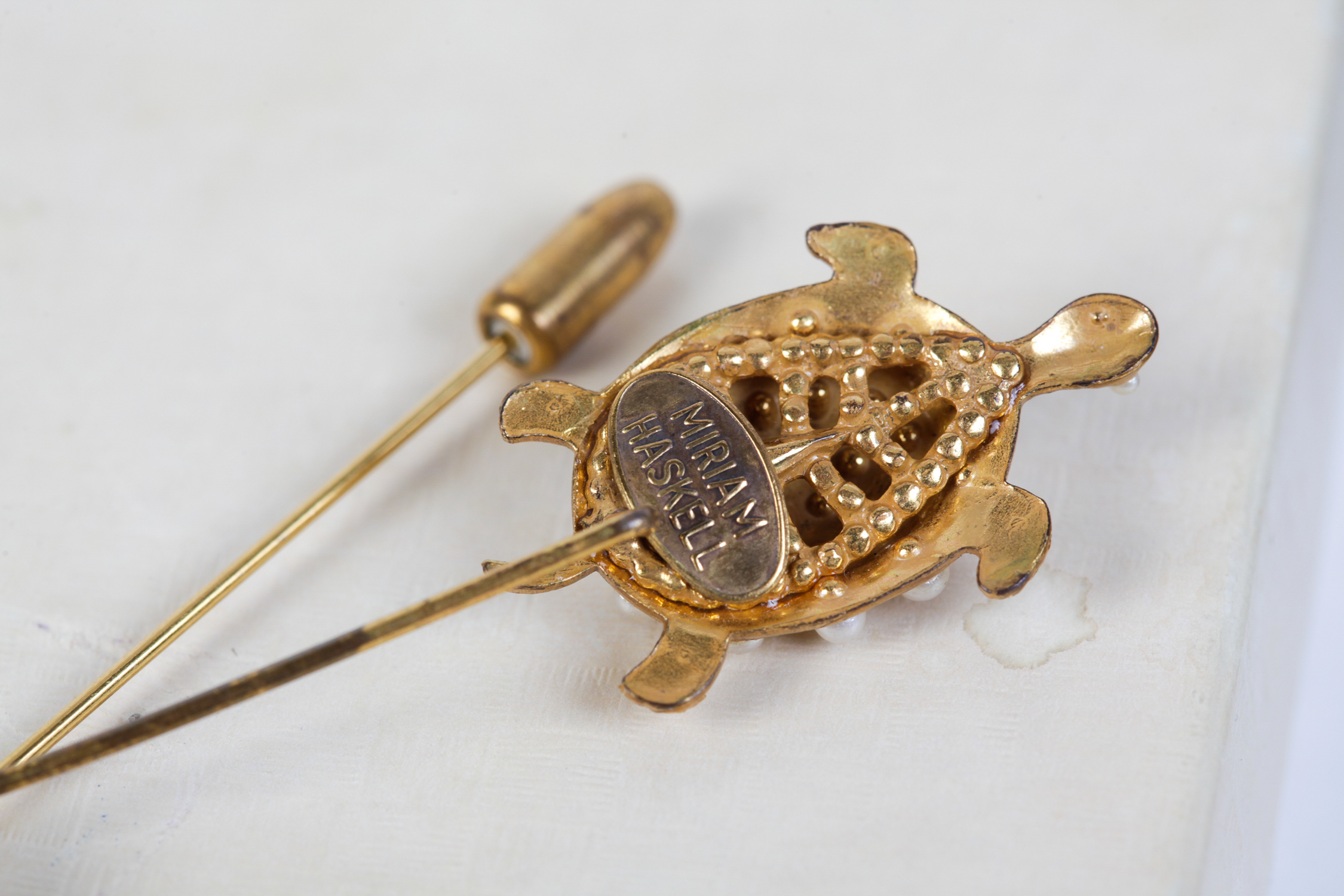 Collection of Vintage Kid Gloves and Stickpins