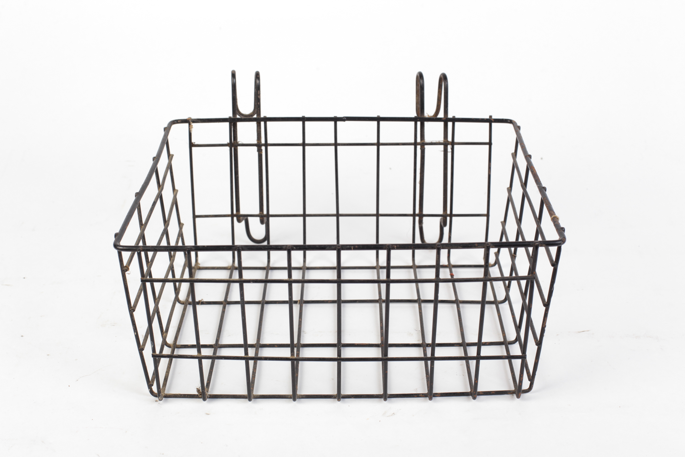 Vintage Metal Bicycle Basket