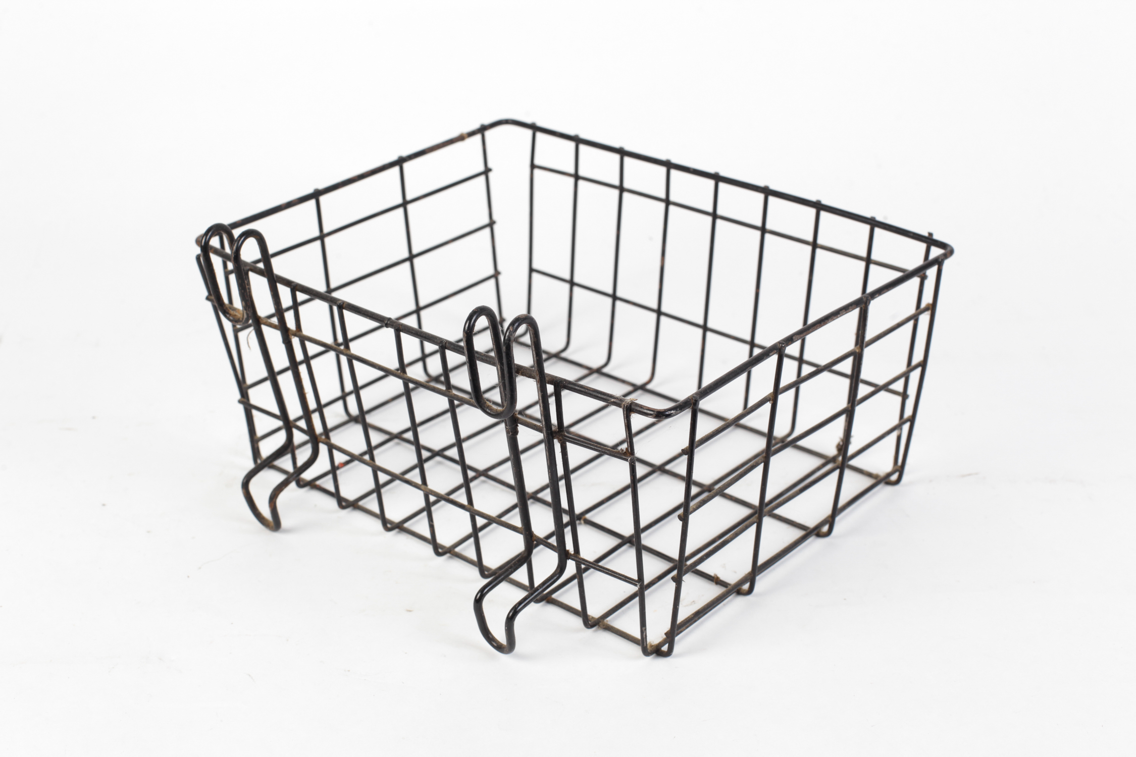 Vintage Metal Bicycle Basket