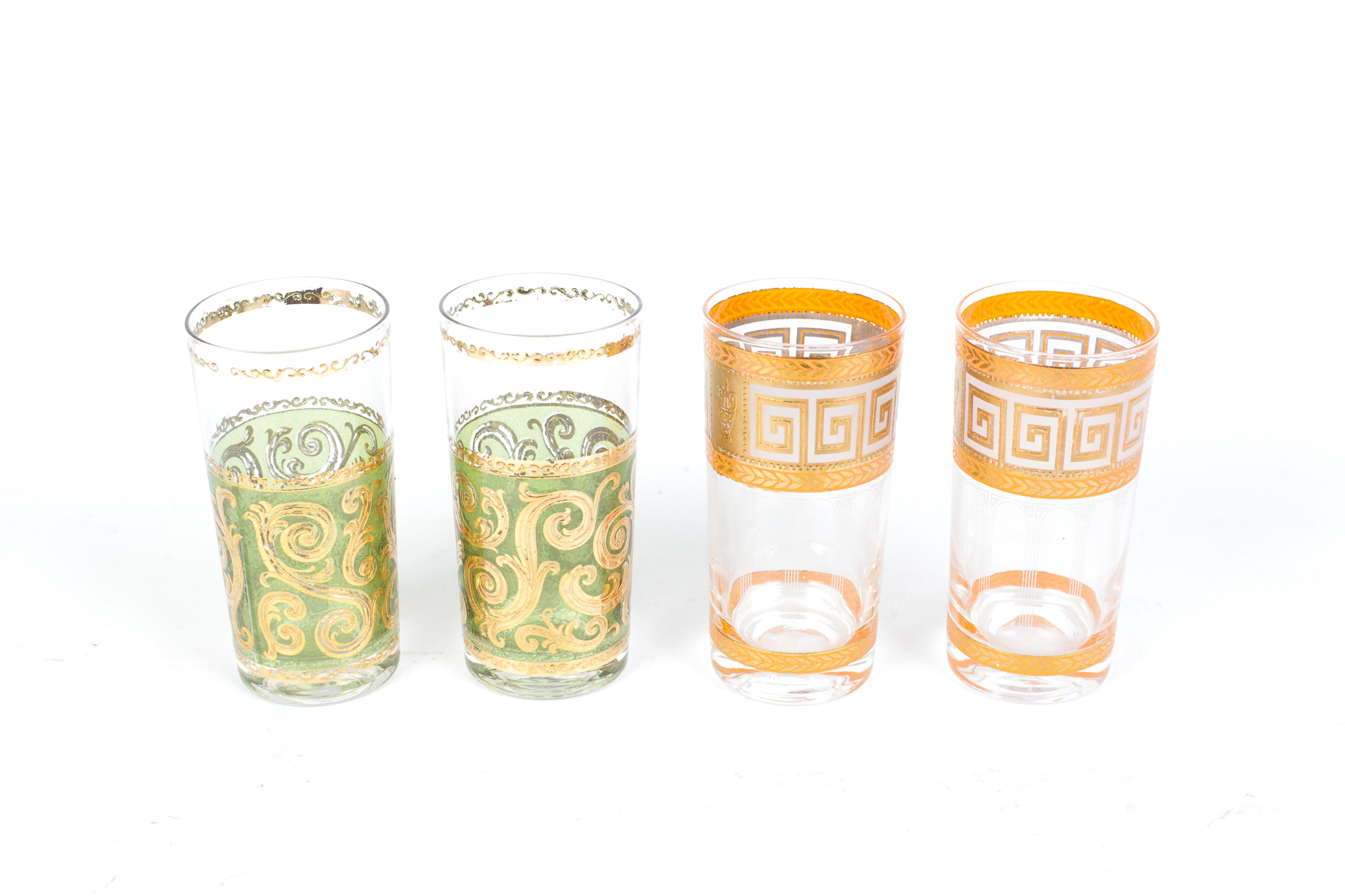 Set of Vintage Juice Glasses