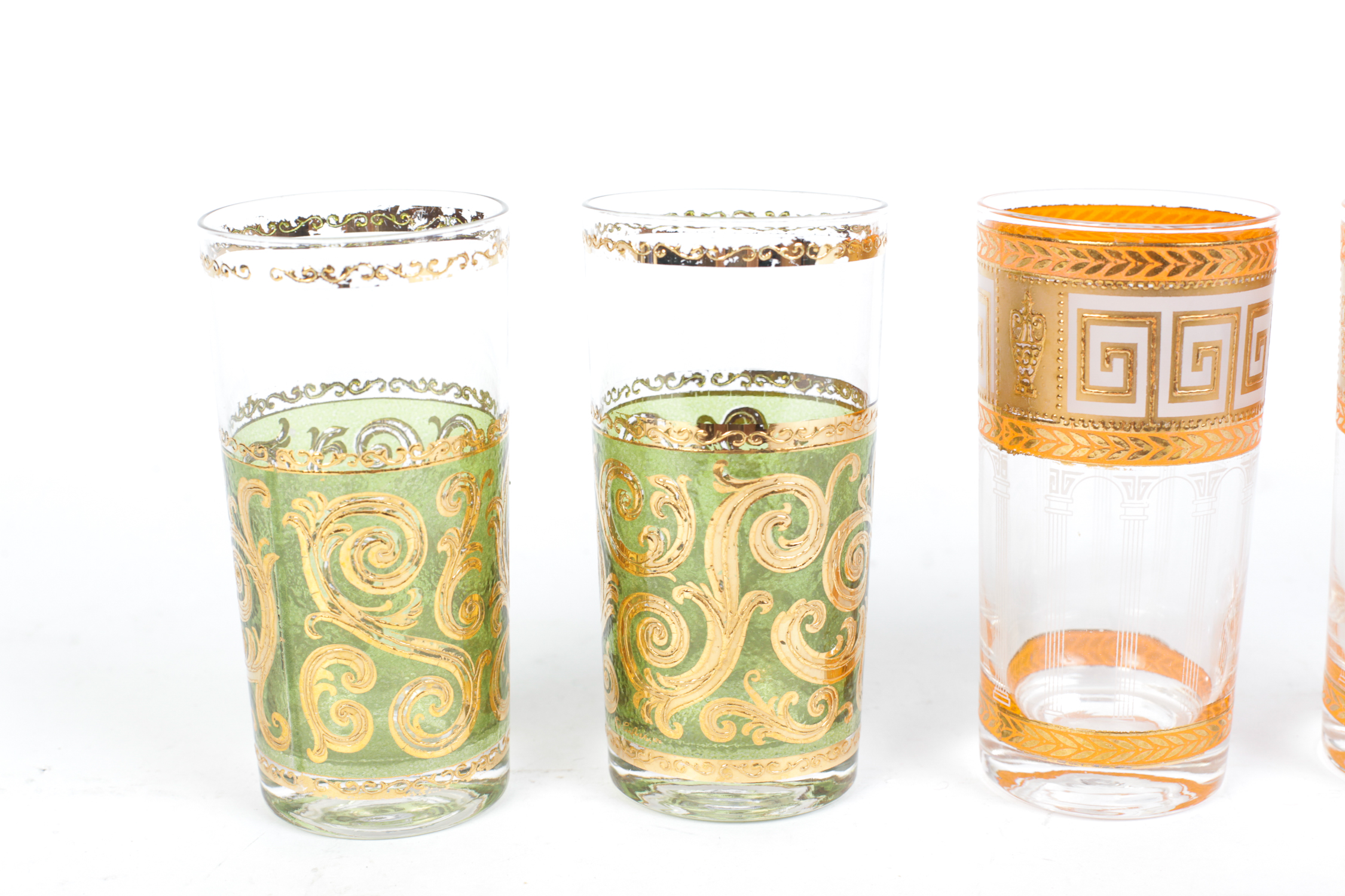 Set of Vintage Juice Glasses