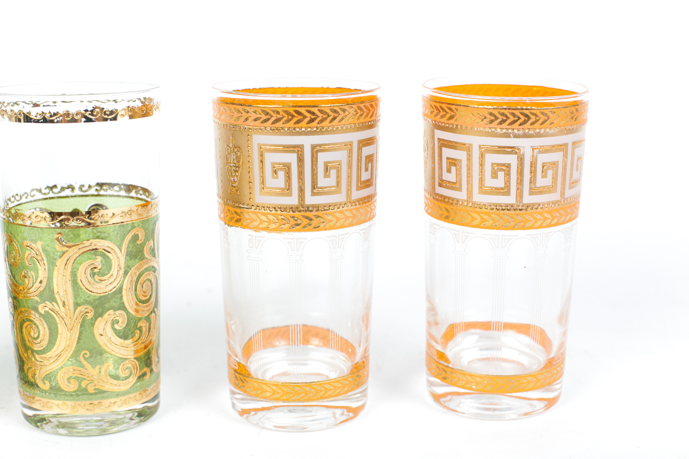 Set of Vintage Juice Glasses